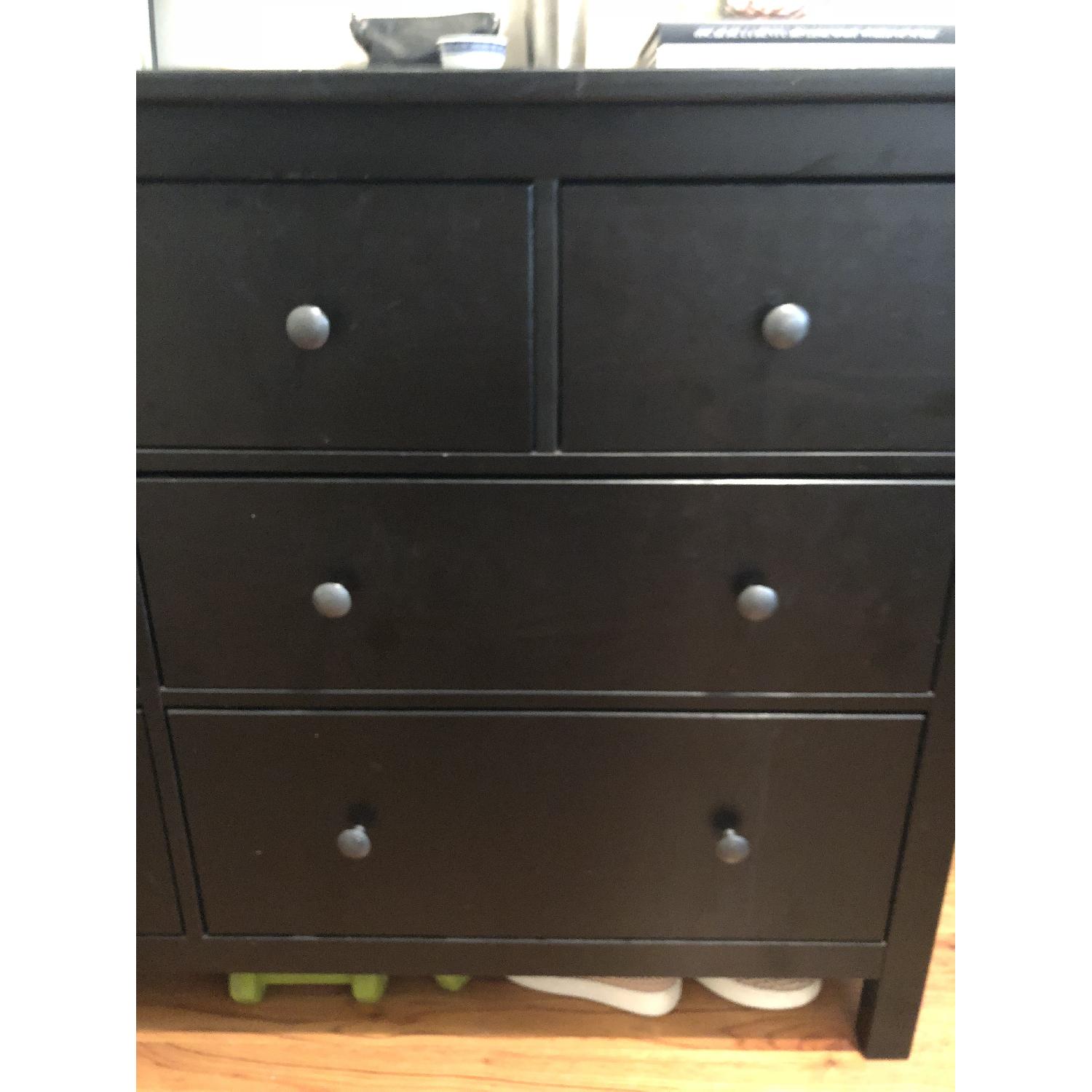 Ikea Hemnes 8-Drawer Dresser in Black/Brown - image-7