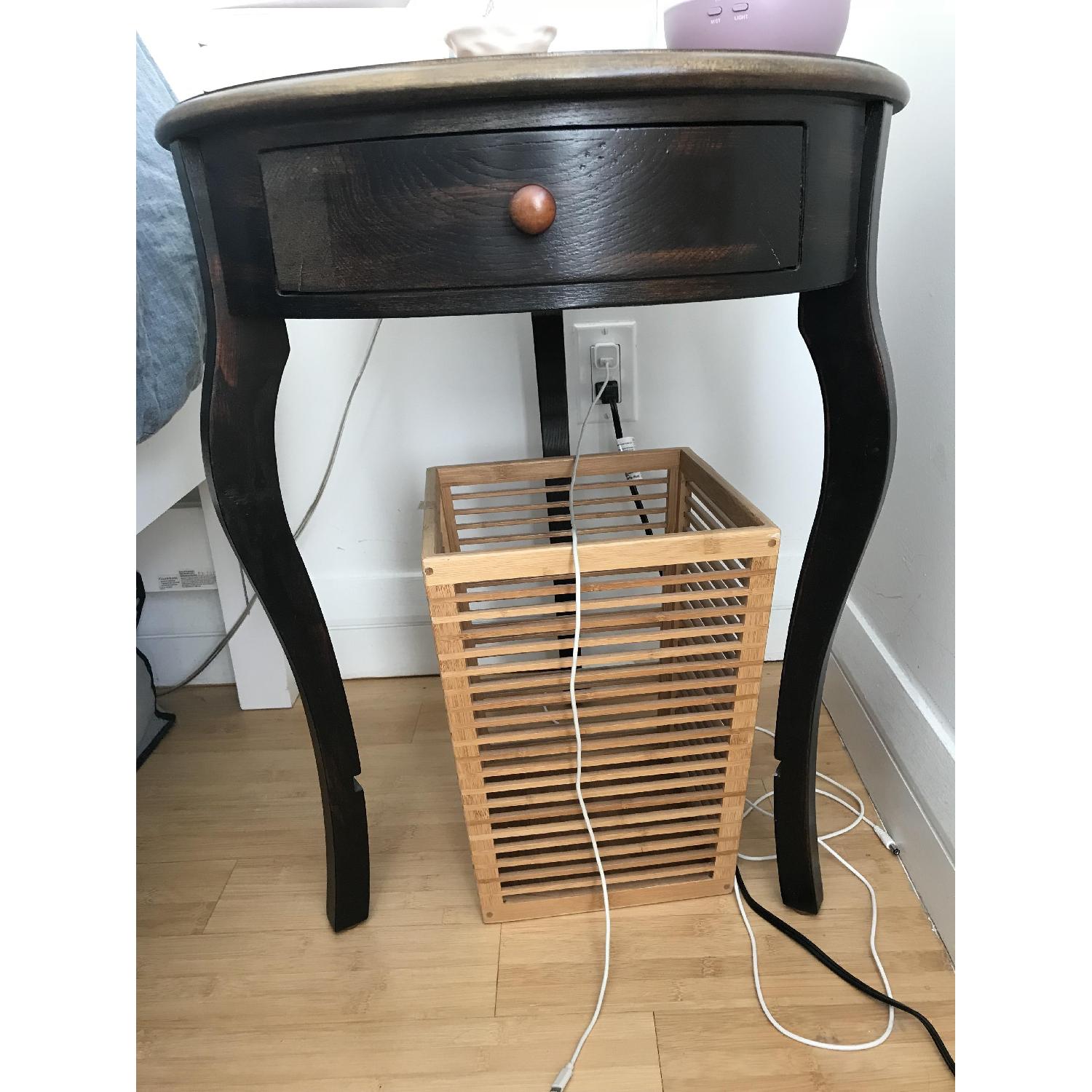 Round Bedside Table - image-1