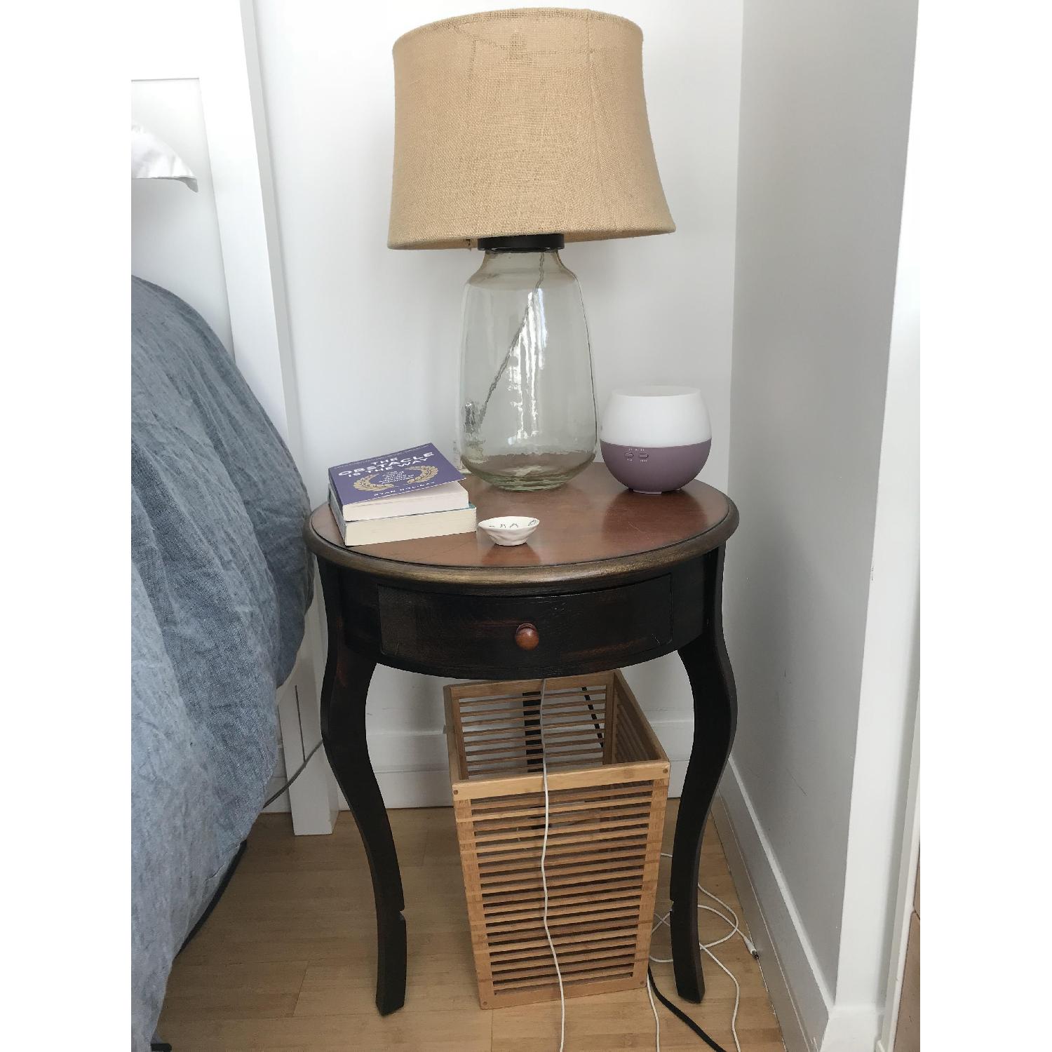 Round Bedside Table - image-2