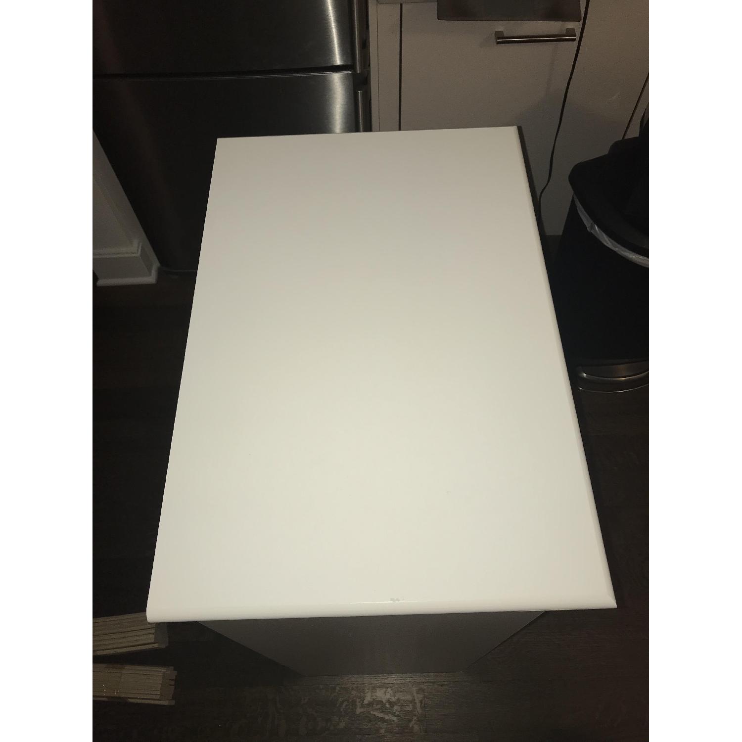 Lang Furniture Solid Wood 5-Drawer Dresser in White - image-3