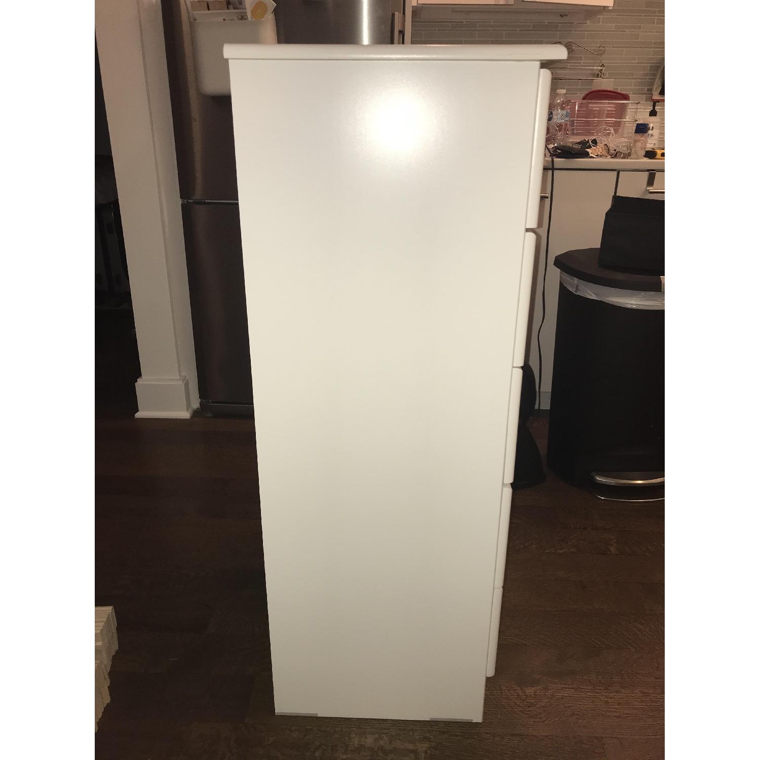 Lang Furniture Solid Wood 5-Drawer Dresser in White - image-5