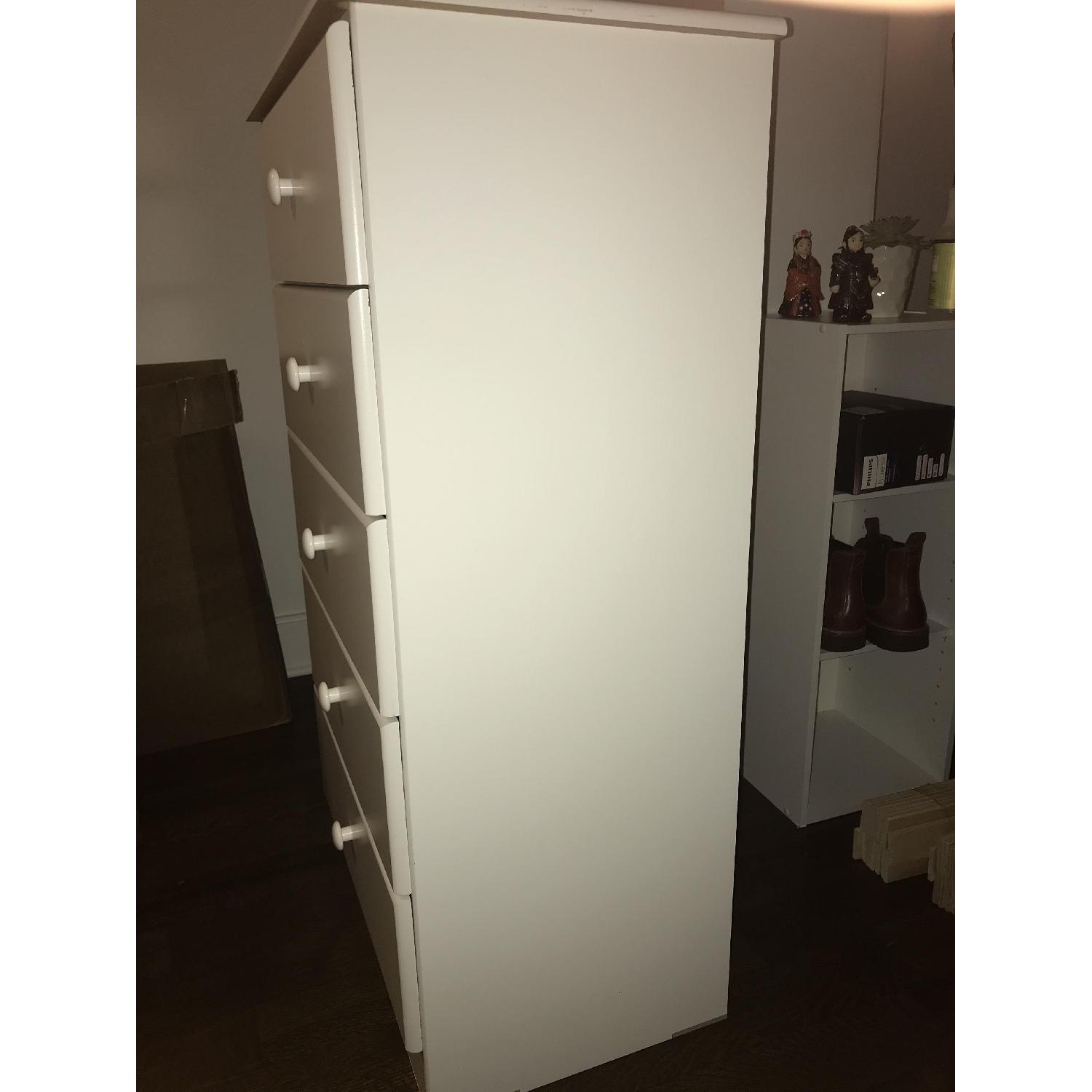 Lang Furniture Solid Wood 5-Drawer Dresser in White - image-6