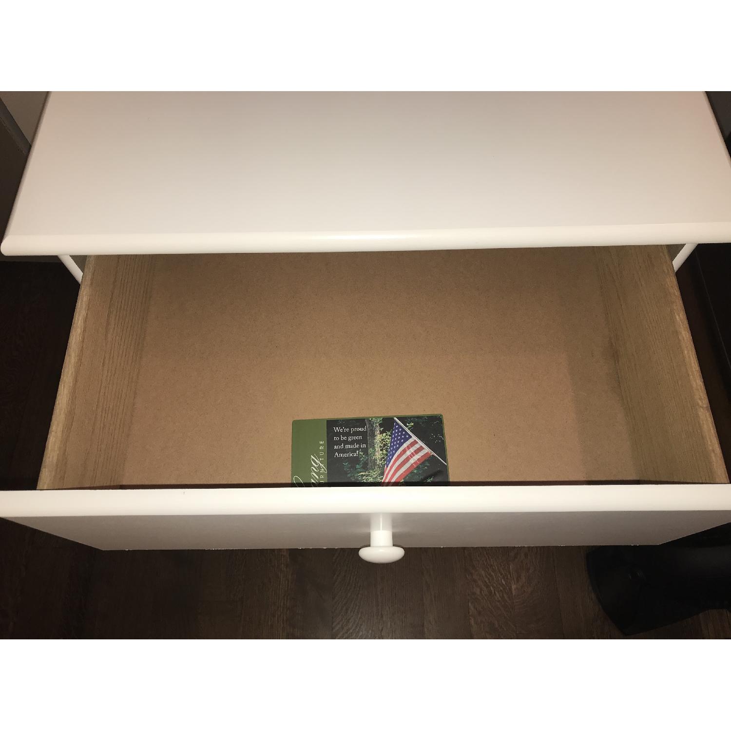 Lang Furniture Solid Wood 5-Drawer Dresser in White - image-7