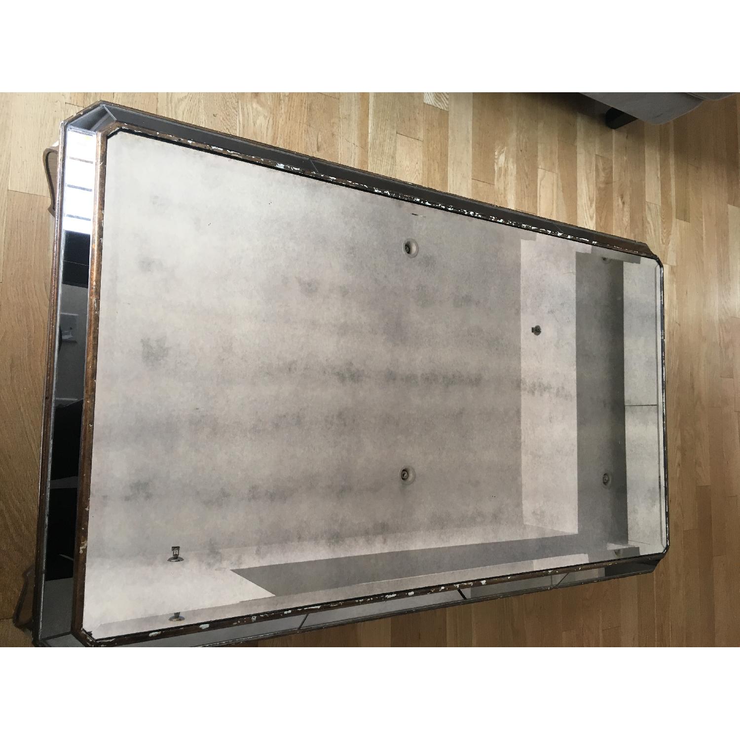 Horchow Dresden Mirrored Coffee Table - image-2