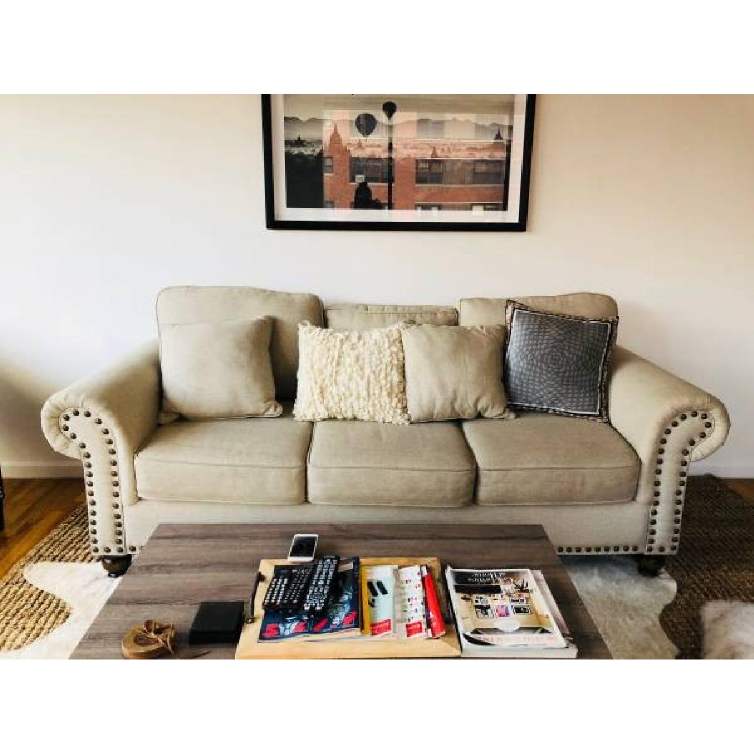 Raymour & Flanigan Corliss Sofa AptDeco