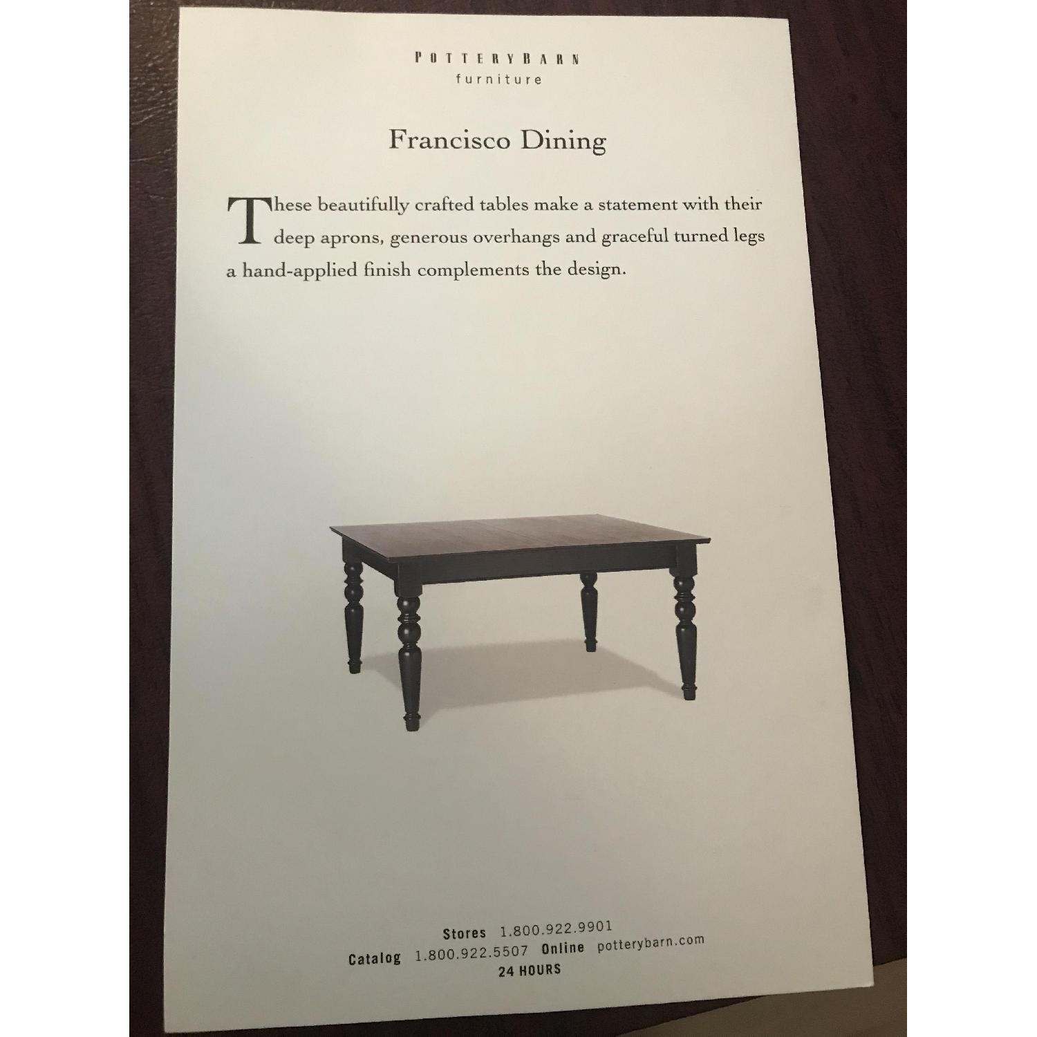 Pottery Barn Dining Table w/ 6 Chairs - image-4