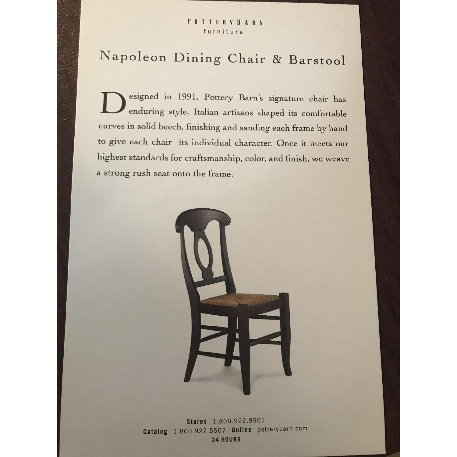 Pottery Barn Dining Table w/ 6 Chairs - image-5