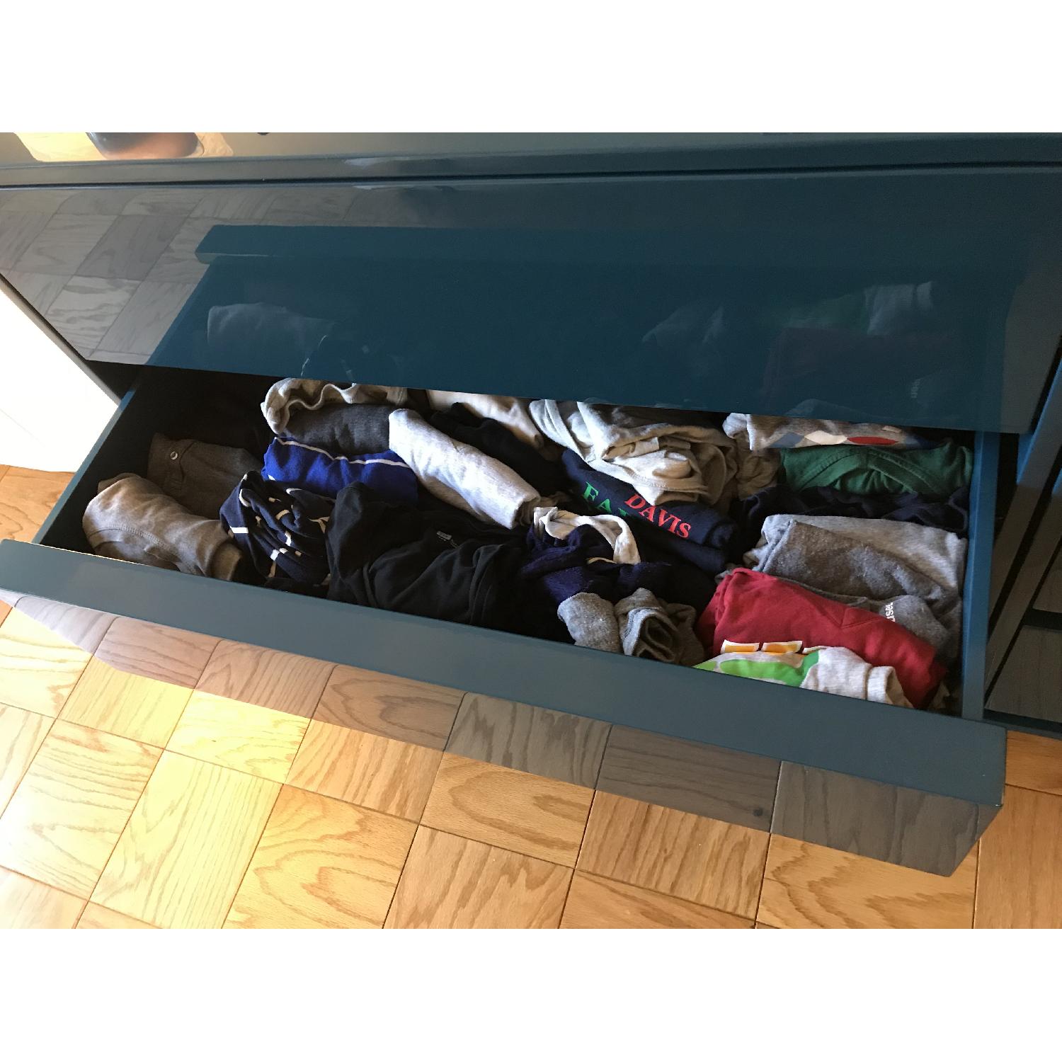 CB2 Shop 3 Drawer Blue Chests/Dressers - image-5