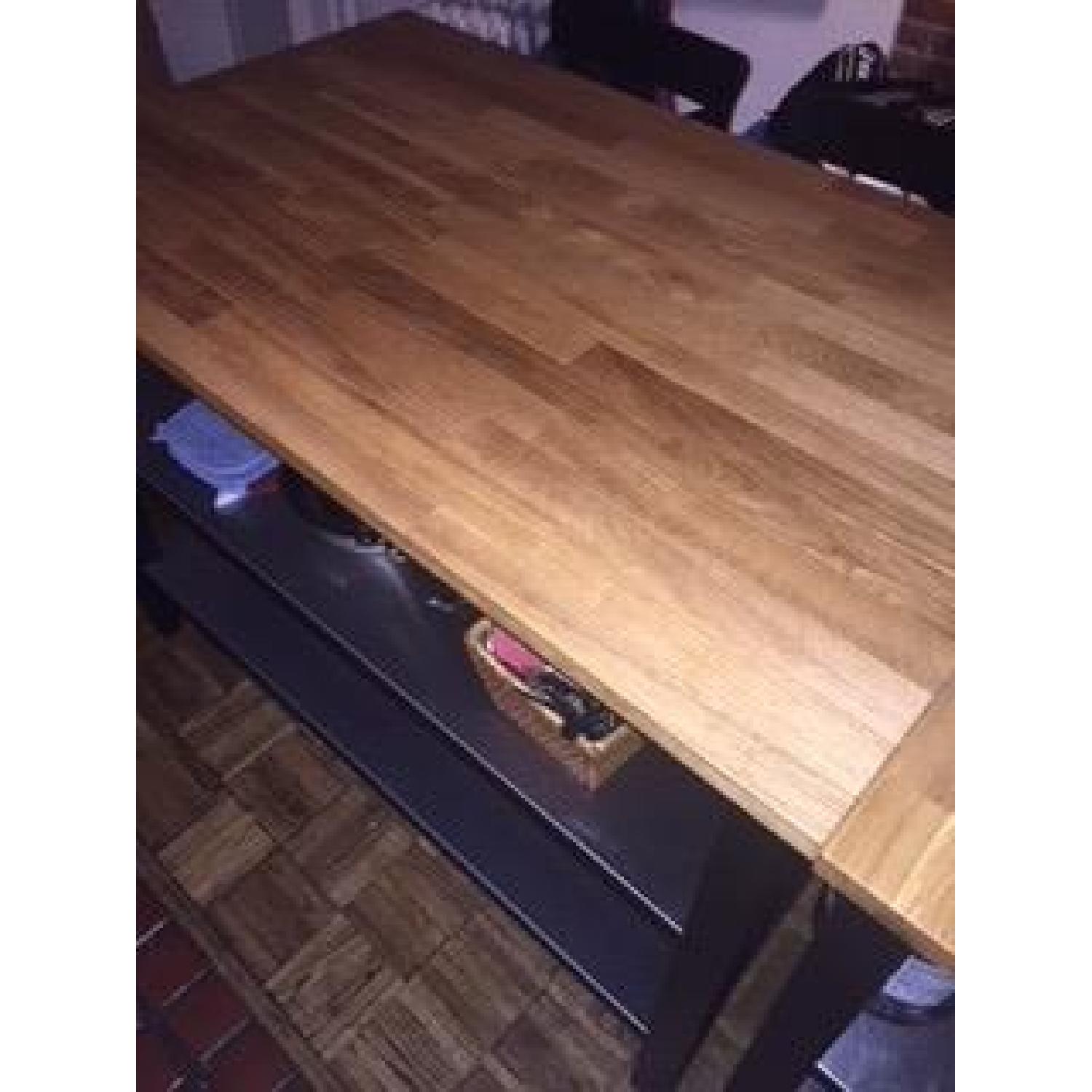 Ikea Stenstorp Black Kitchen Island - image-1