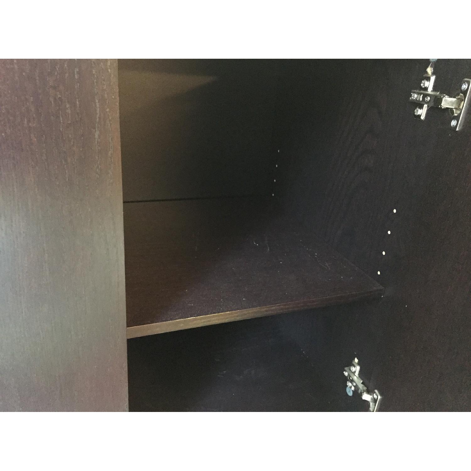 Crate & Barrel Madison Black Small Buffet - image-5