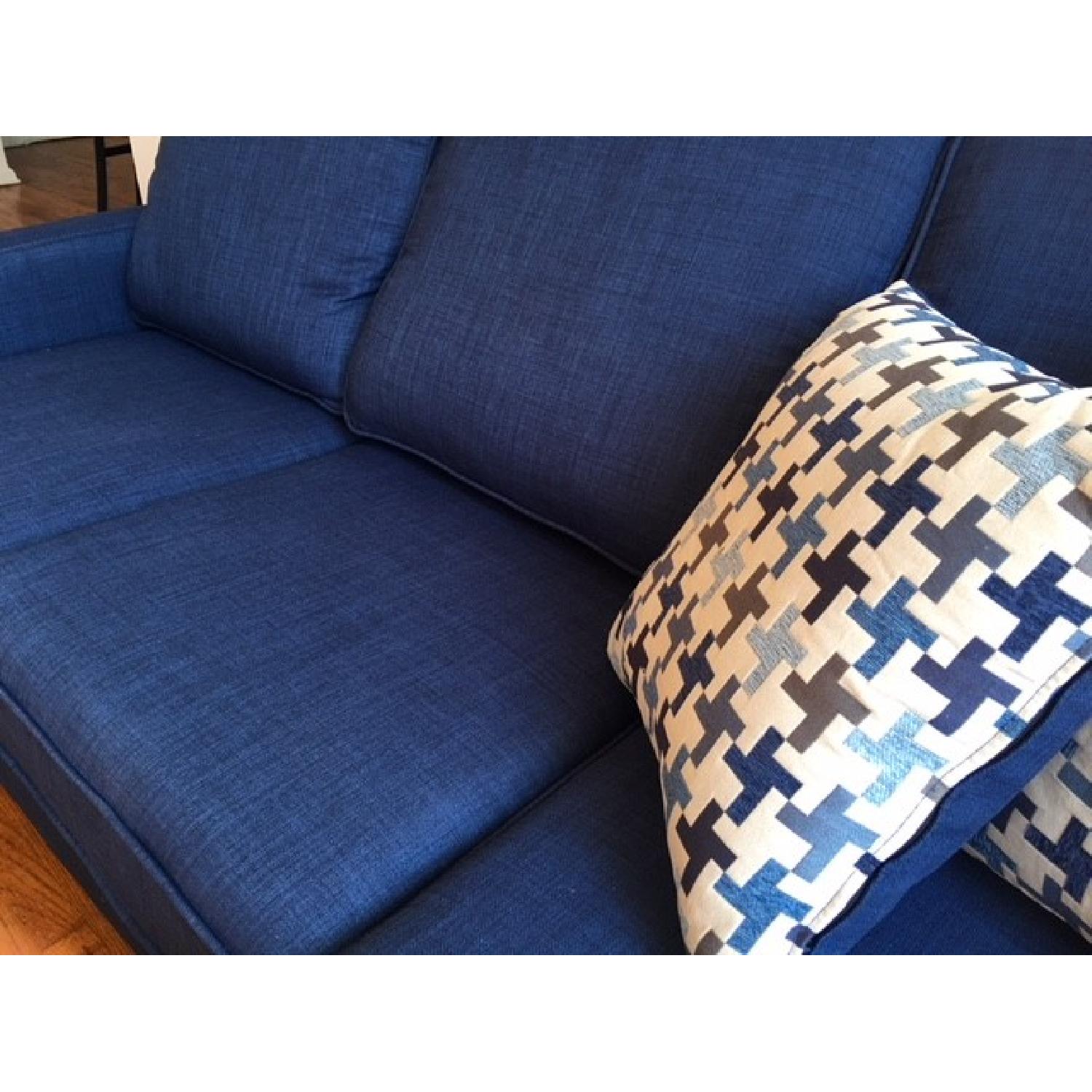 Blue 3-Piece Sectional Sofa - image-2