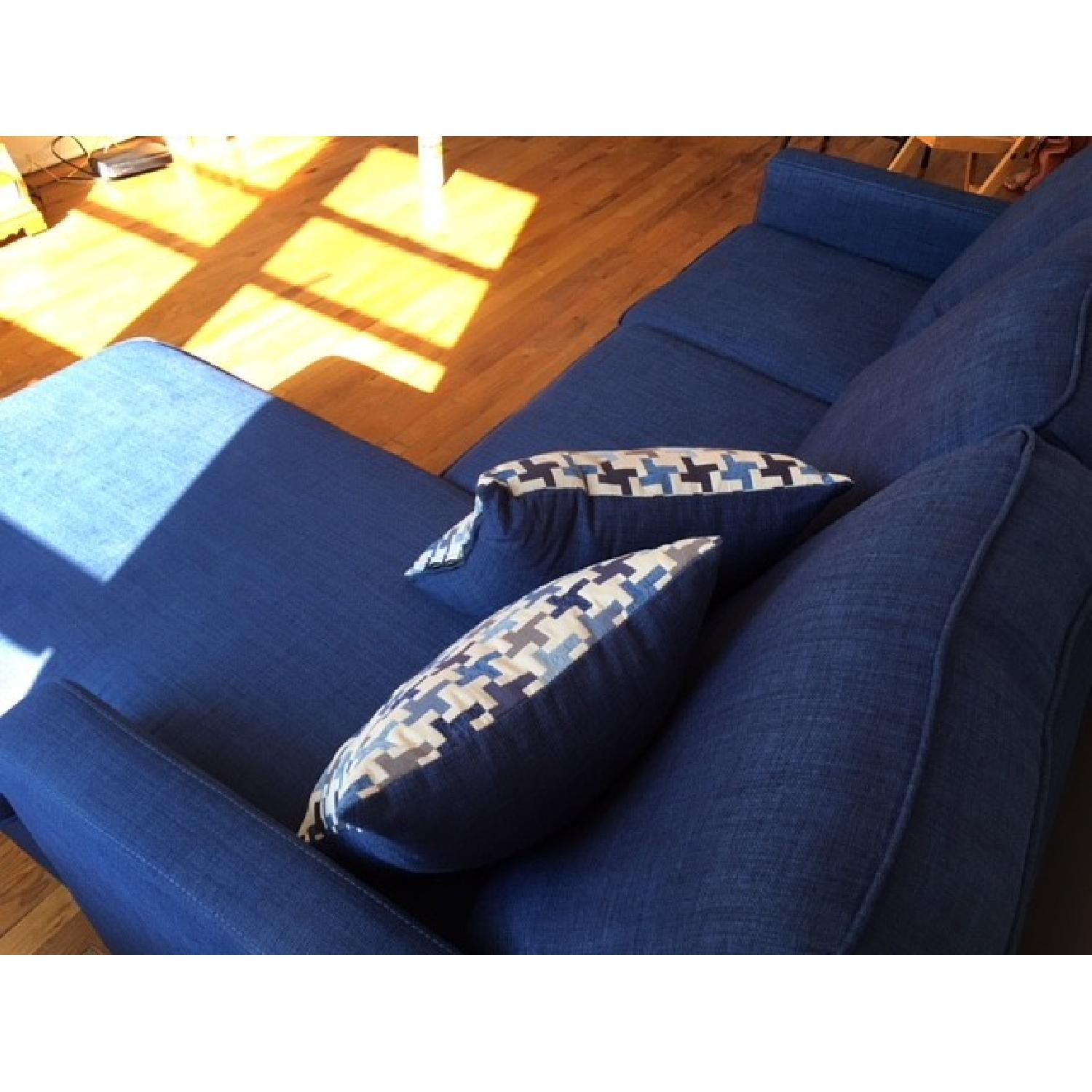 Blue 3-Piece Sectional Sofa - image-3