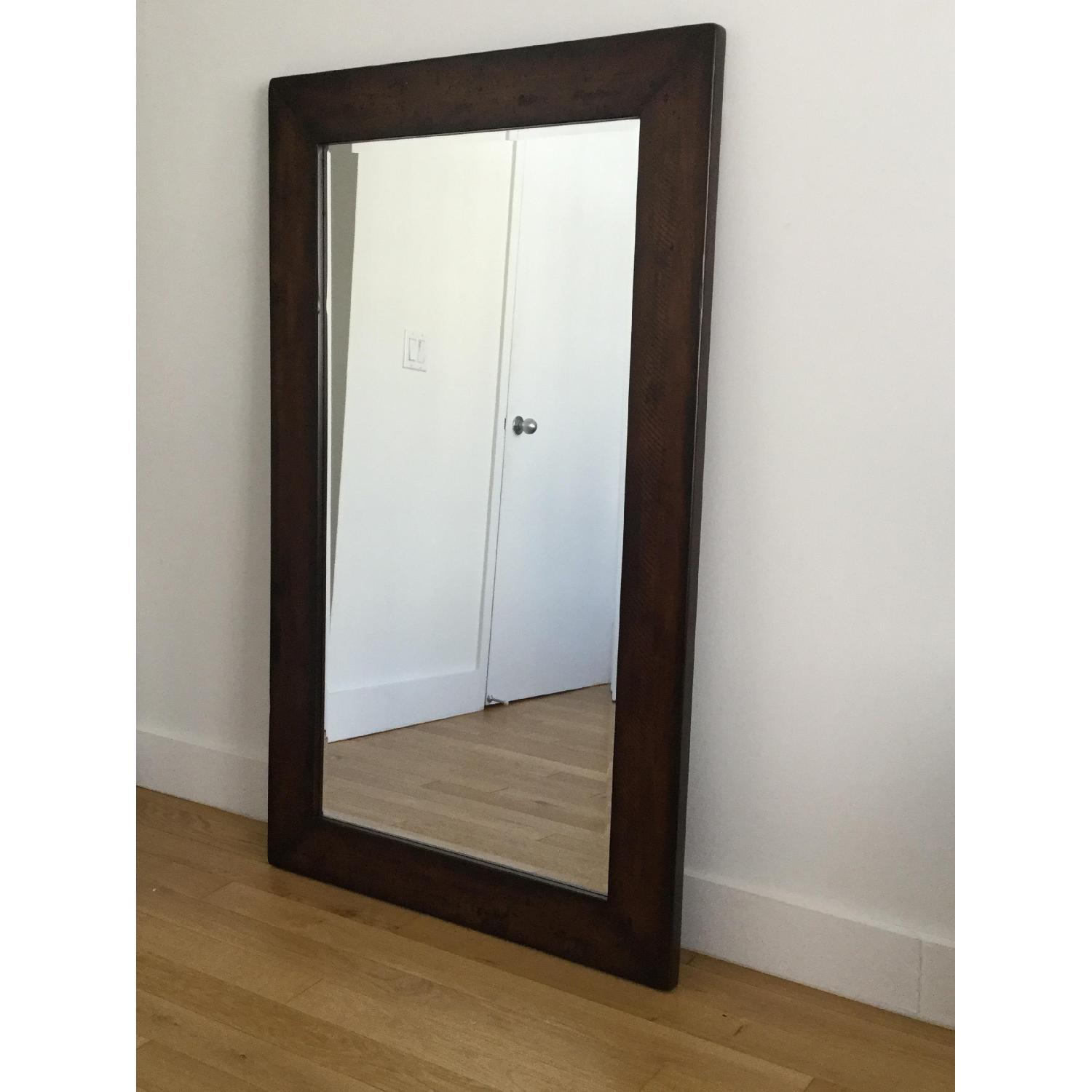 Pottery Barn Benchwright Floor Mirror - image-1