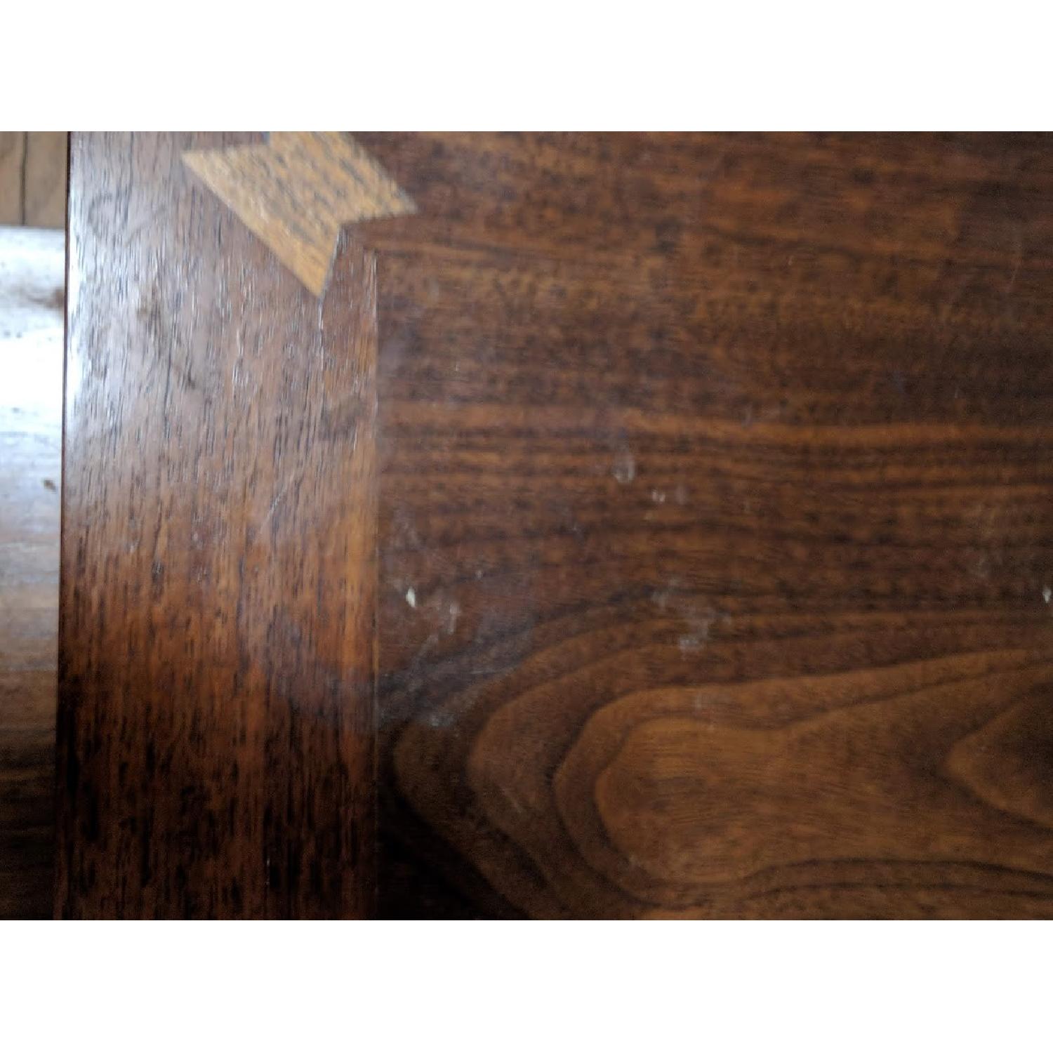 Lane Virginia Maid Mid Century Solid Walnut Side Tables - image-4