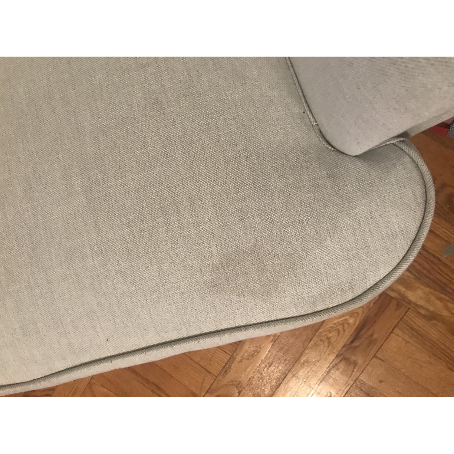 Ikea Light Grey Strandmon Wing Chair - image-4