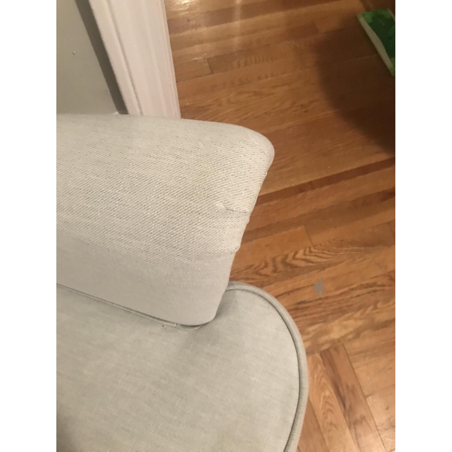Ikea Light Grey Strandmon Wing Chair - image-5