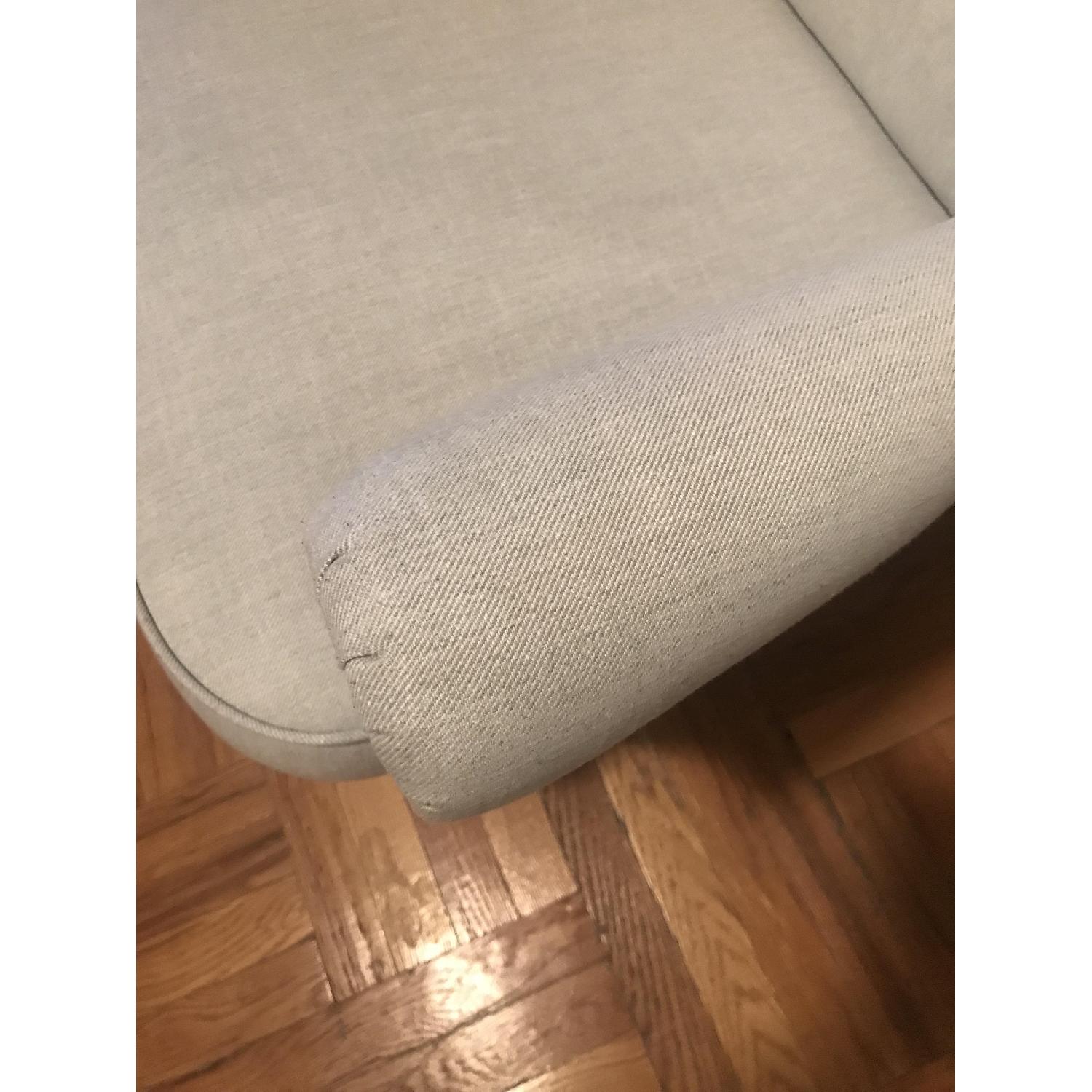 Ikea Light Grey Strandmon Wing Chair - image-8