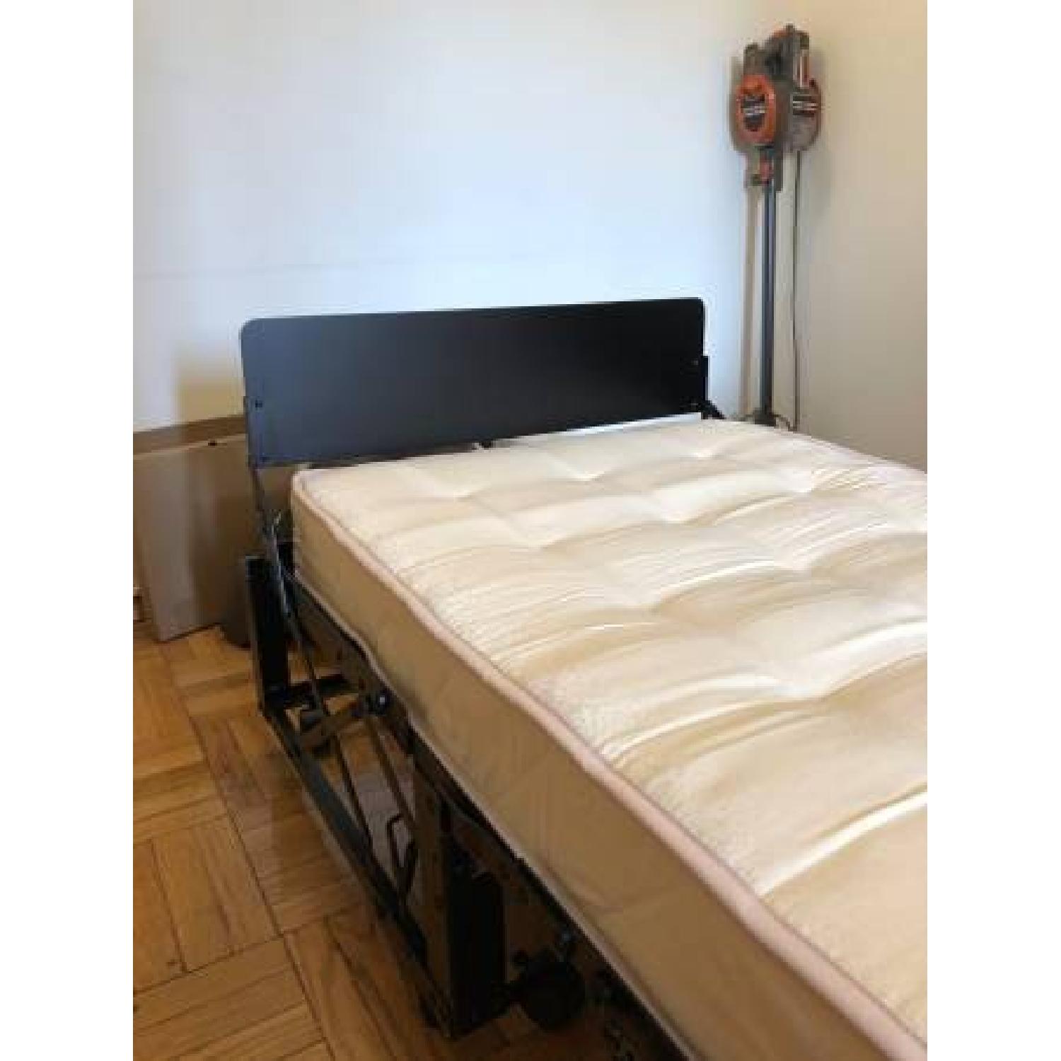 Castro Convertibles Ottoman w/ Coffee Slipcover - image-1