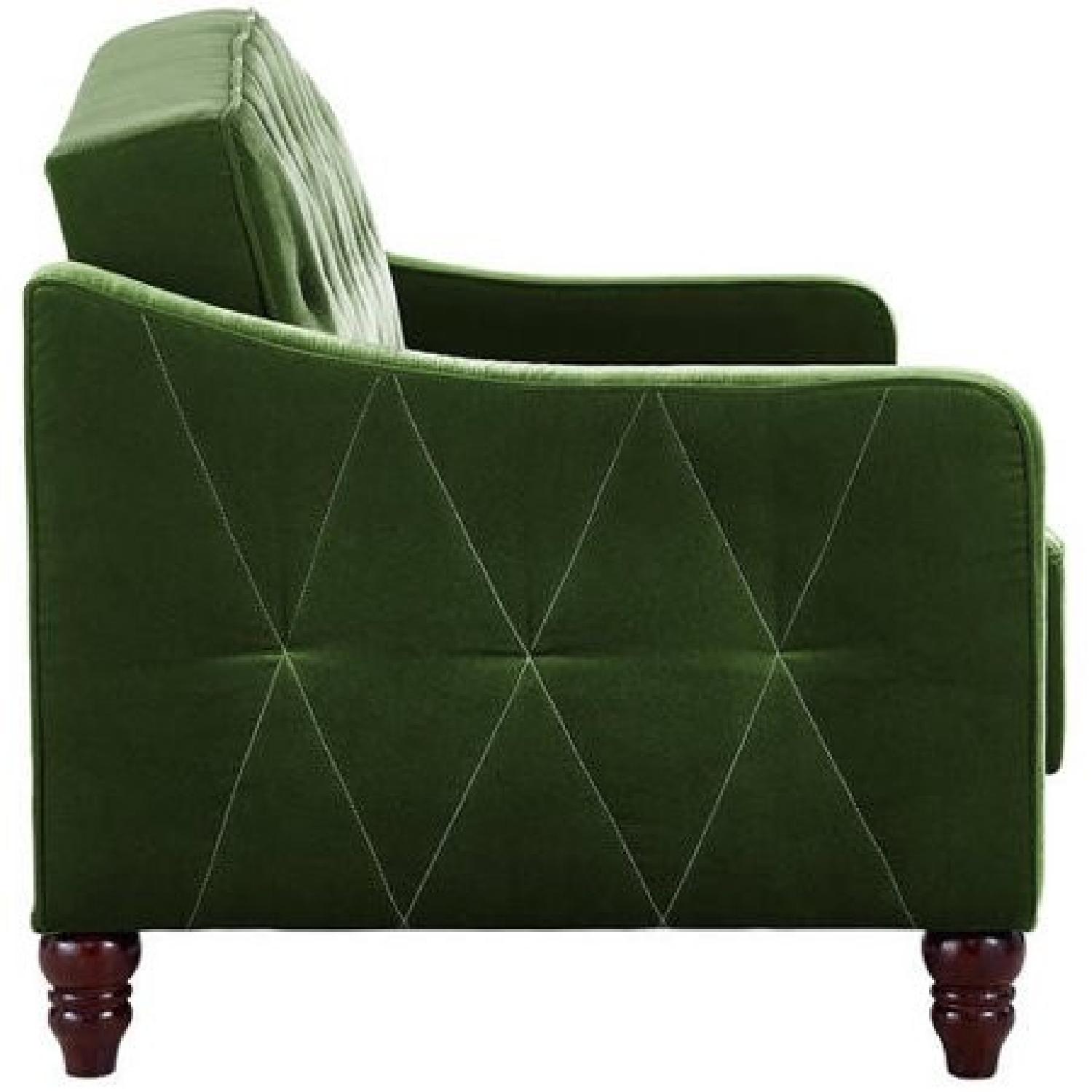 Novogratz Vintage Tufted Sleeper Sofa - image-2