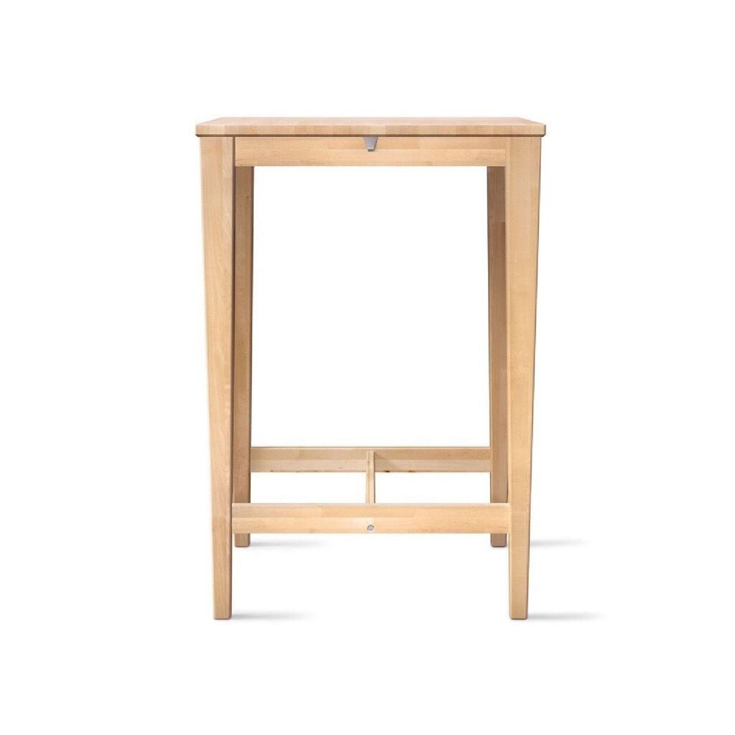 IKEA　テーブル　Bjorkudden　 縦74✕横114✕高さ74cm IKEA BJORKUDDENダイニングテーブル - メルカリ