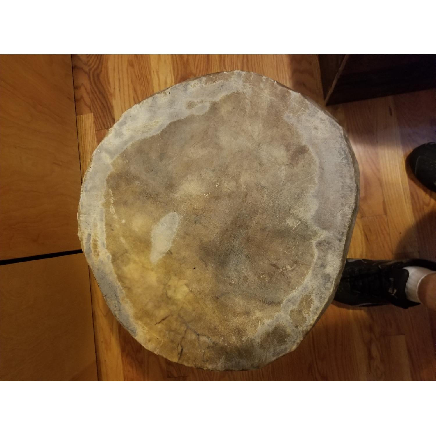 Vintage Native American Drum/Seat/Side Table - image-5