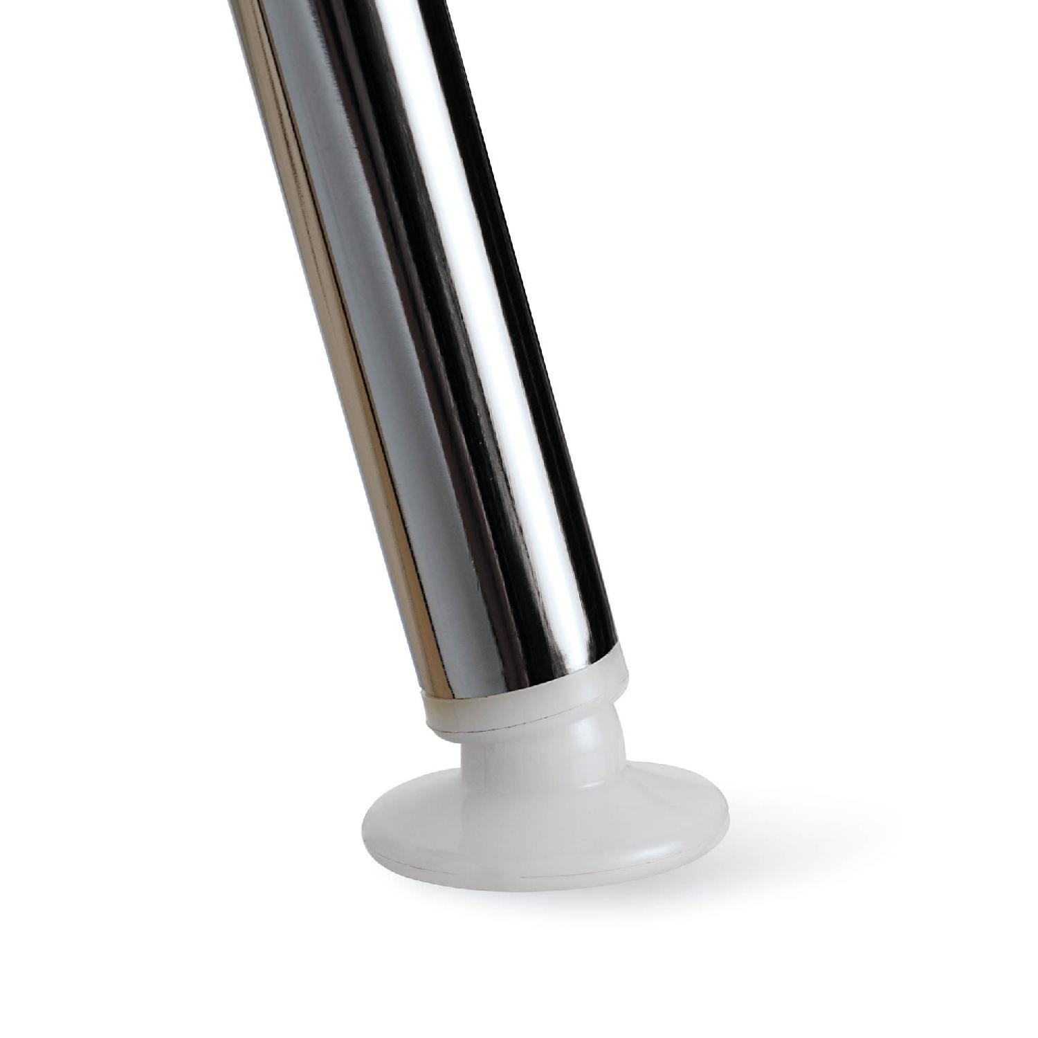 Eames Molded Plywood Black Dining Chair w/ Chrome Base - image-8