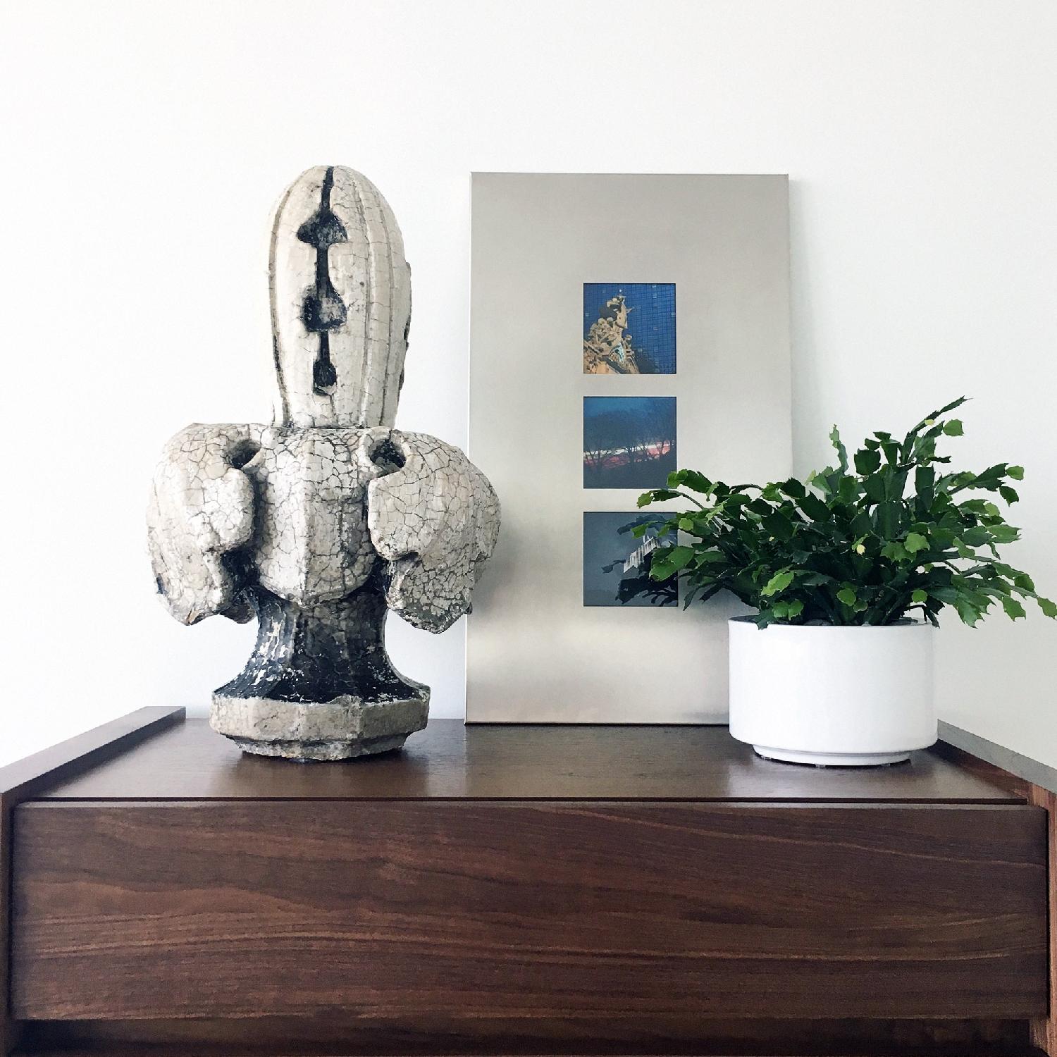 Antique Architecture Savage White Glazed Terra Cotta Block - image-7