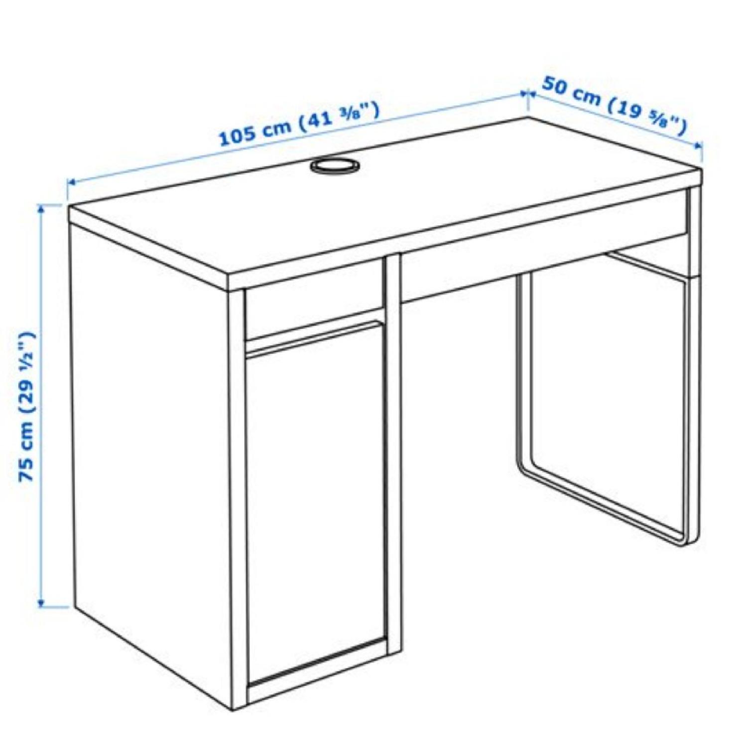 ikea Micke White Desk - image-2
