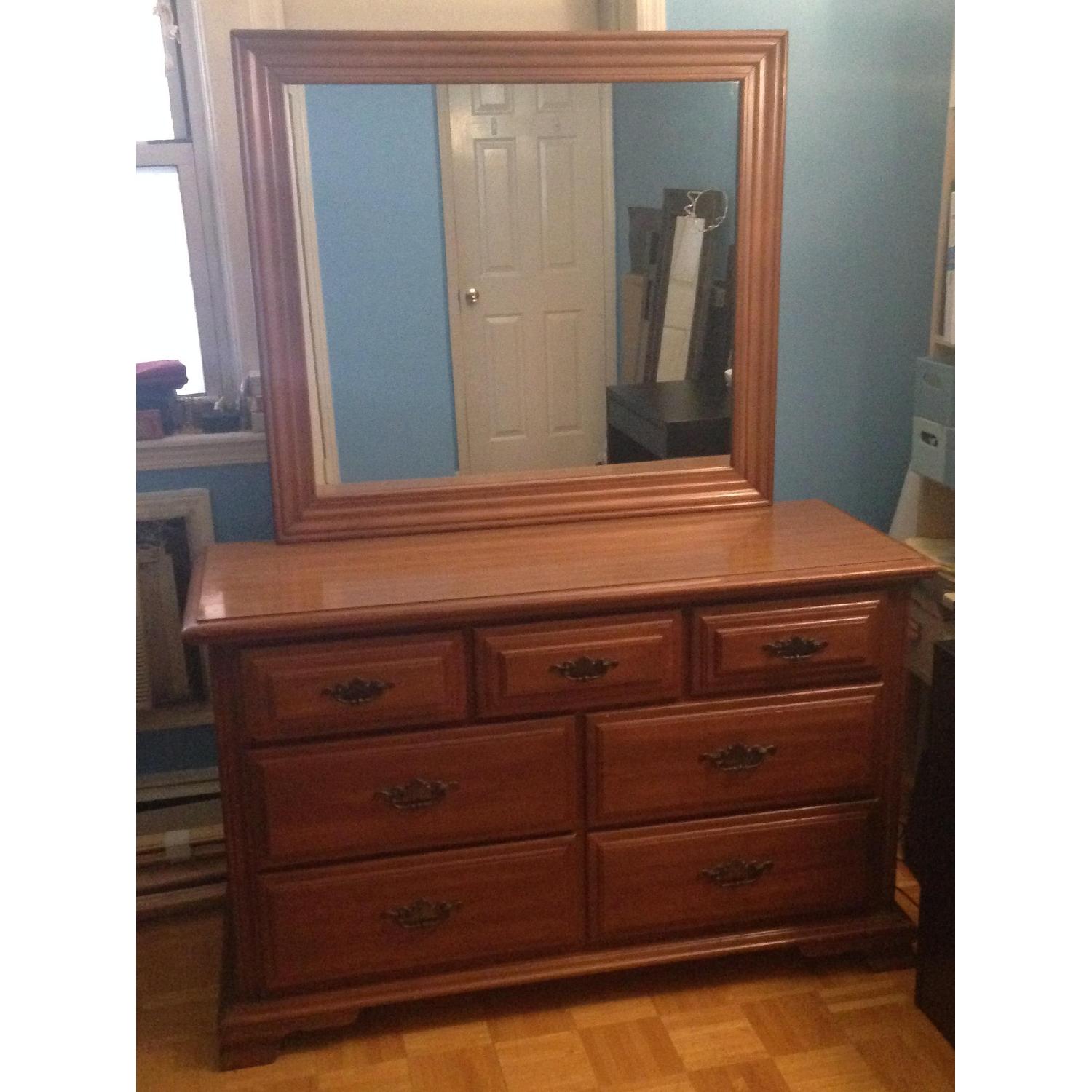 7-Drawer Dresser w/ Mirror - image-1