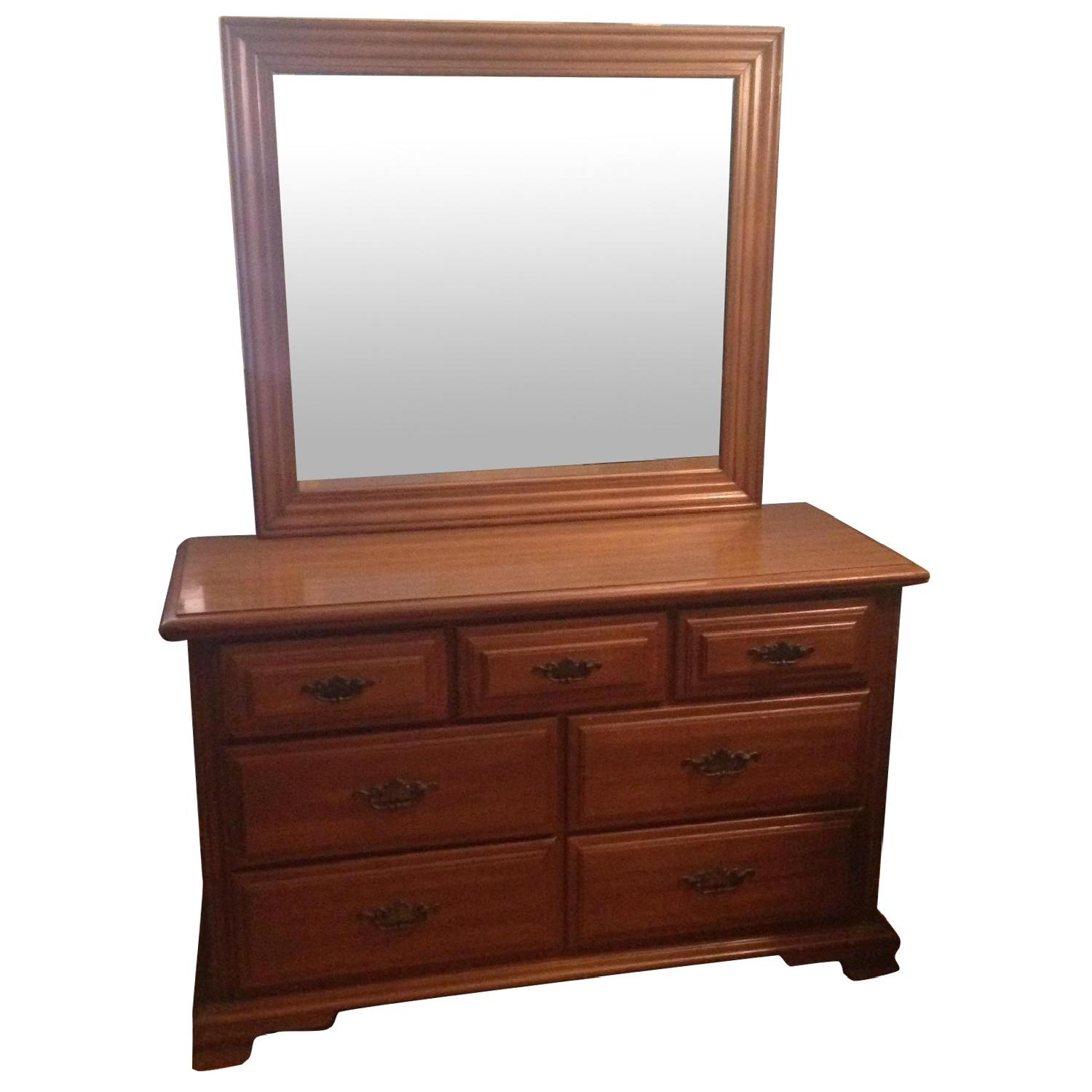 7-Drawer Dresser w/ Mirror - image-0
