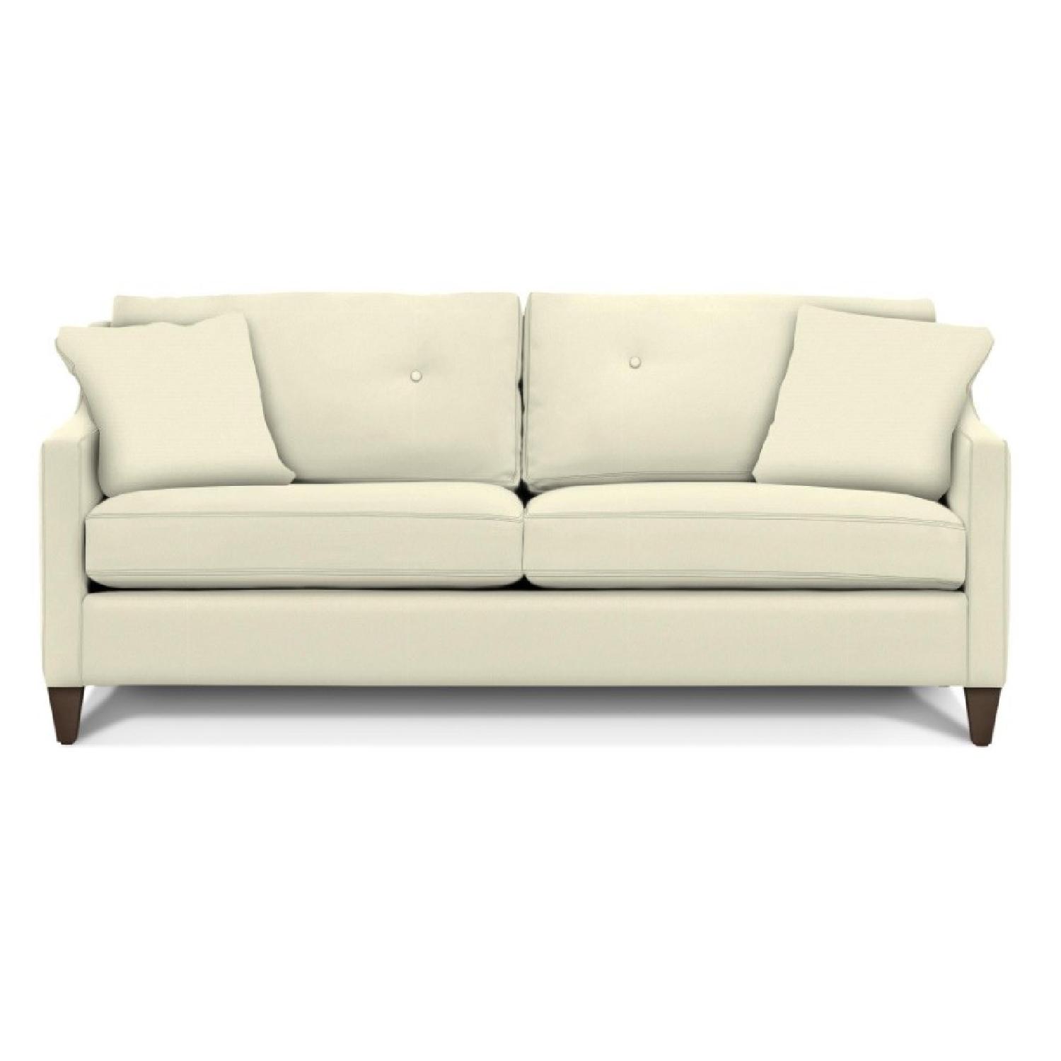 Ethan Allen Monterey White 2Seater Sofa AptDeco