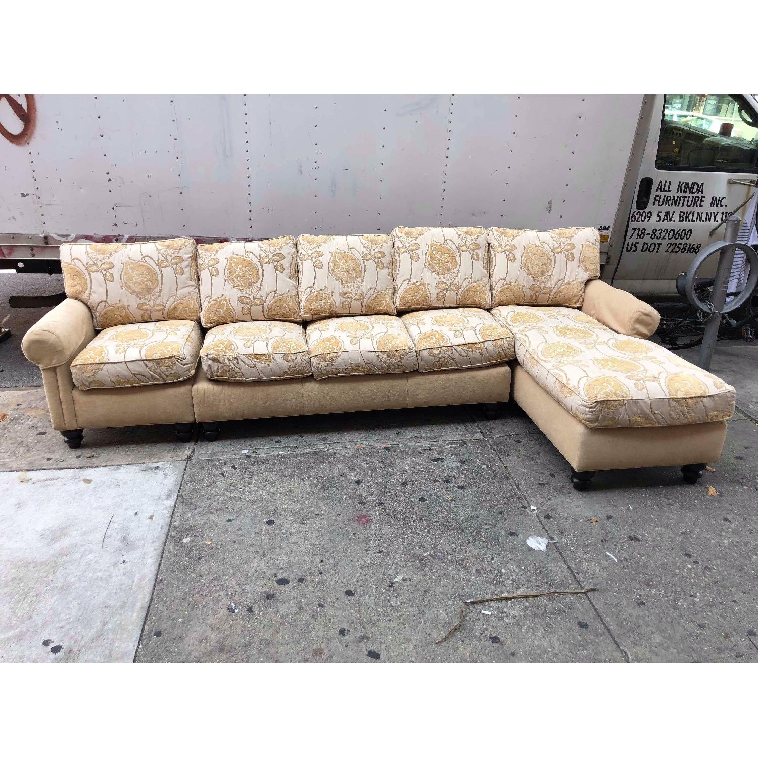 Drexel Heritage 3 Piece Sectional Sofa - image-5