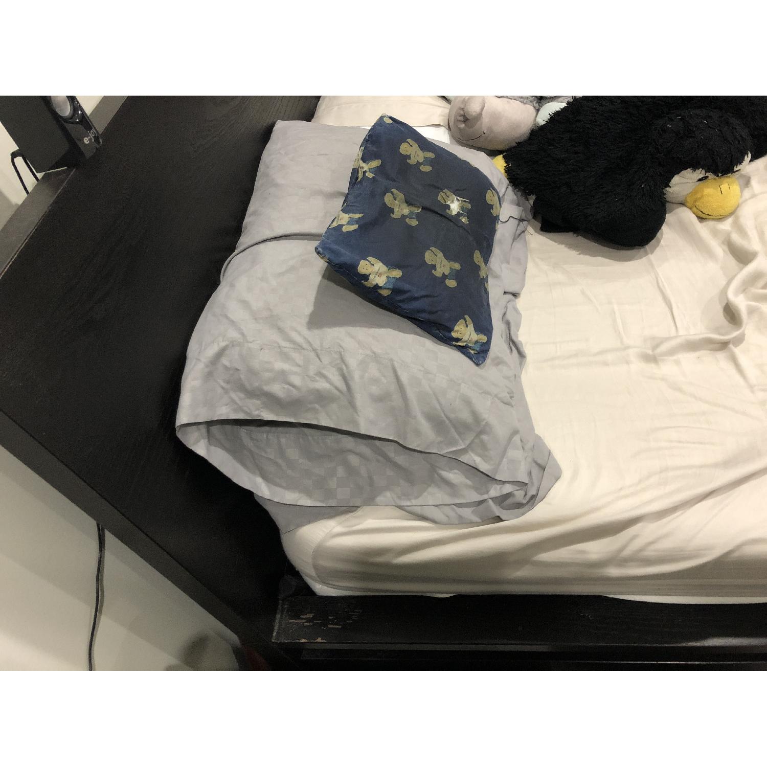 Ikea Malm Bed Frame W Headboard 2 Storage Drawers For Sale On