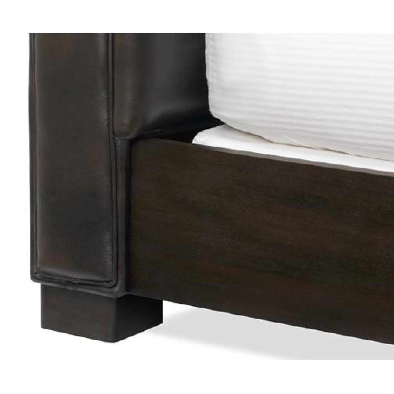 Charles P. Rogers Club King Upholstered Bed w/ Headboard - image-2