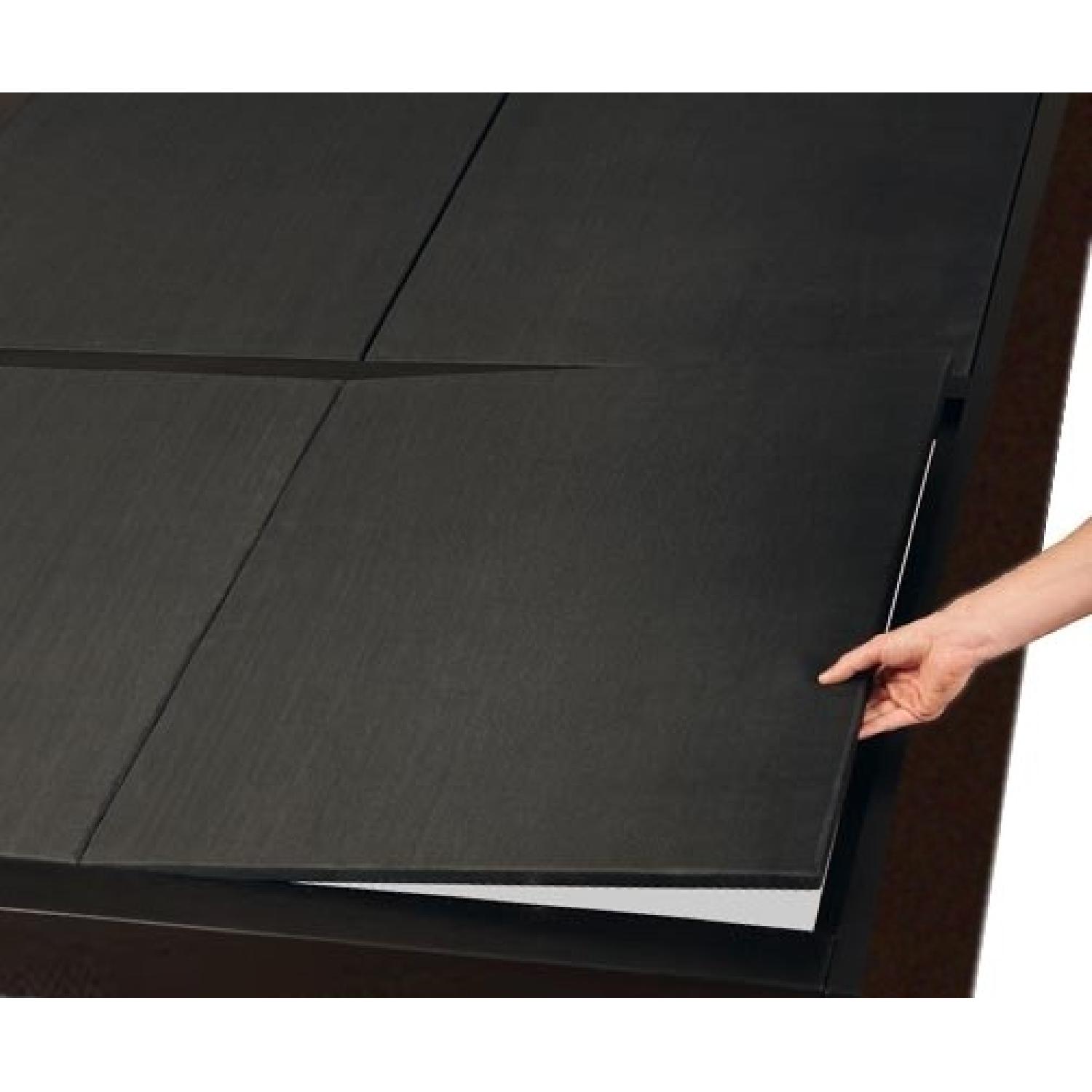 Charles P. Rogers Club King Upholstered Bed w/ Headboard - image-4