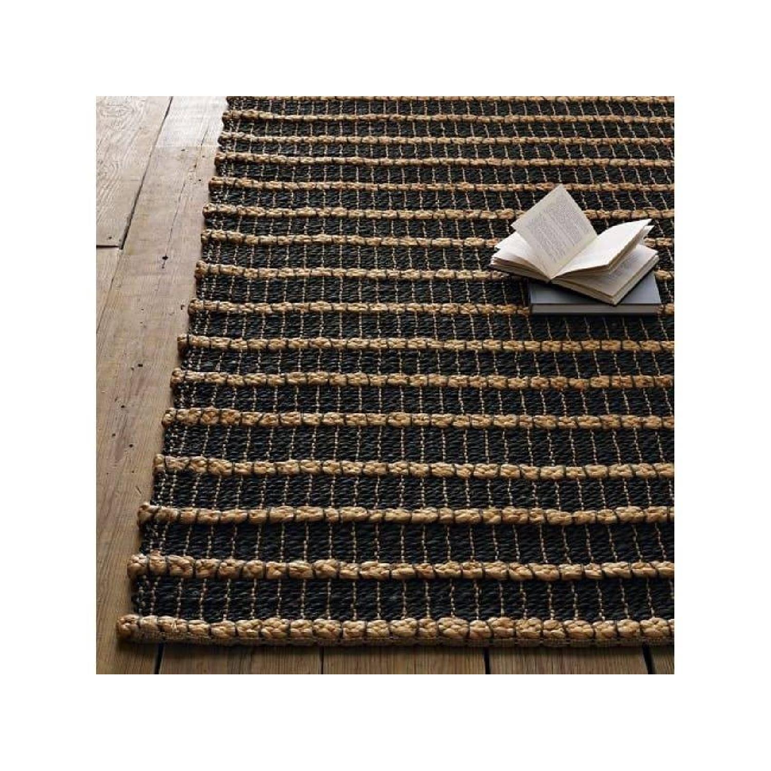 West Elm Rope Chain Chunky Jute Rug - image-3