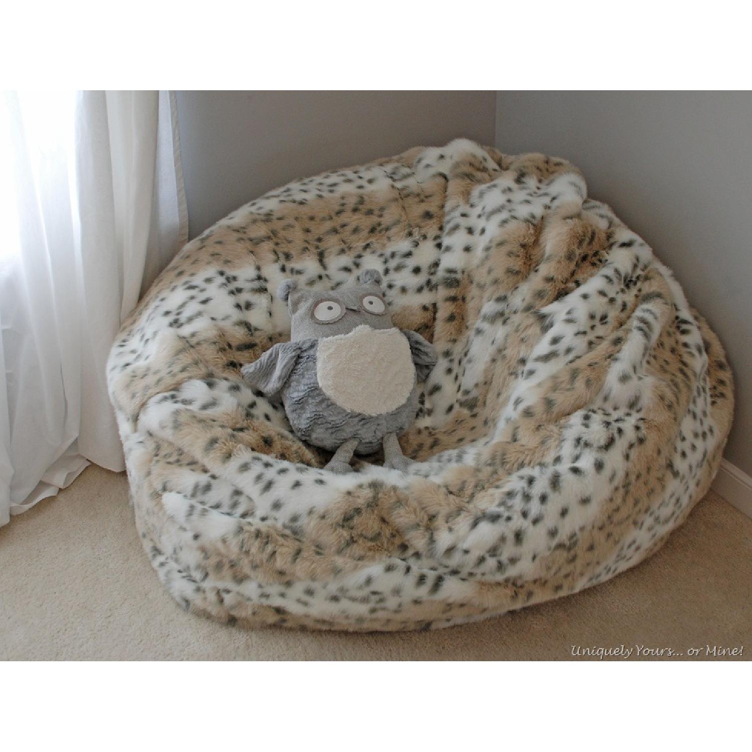 PB Teen Large Bean Bag Chair - image-3