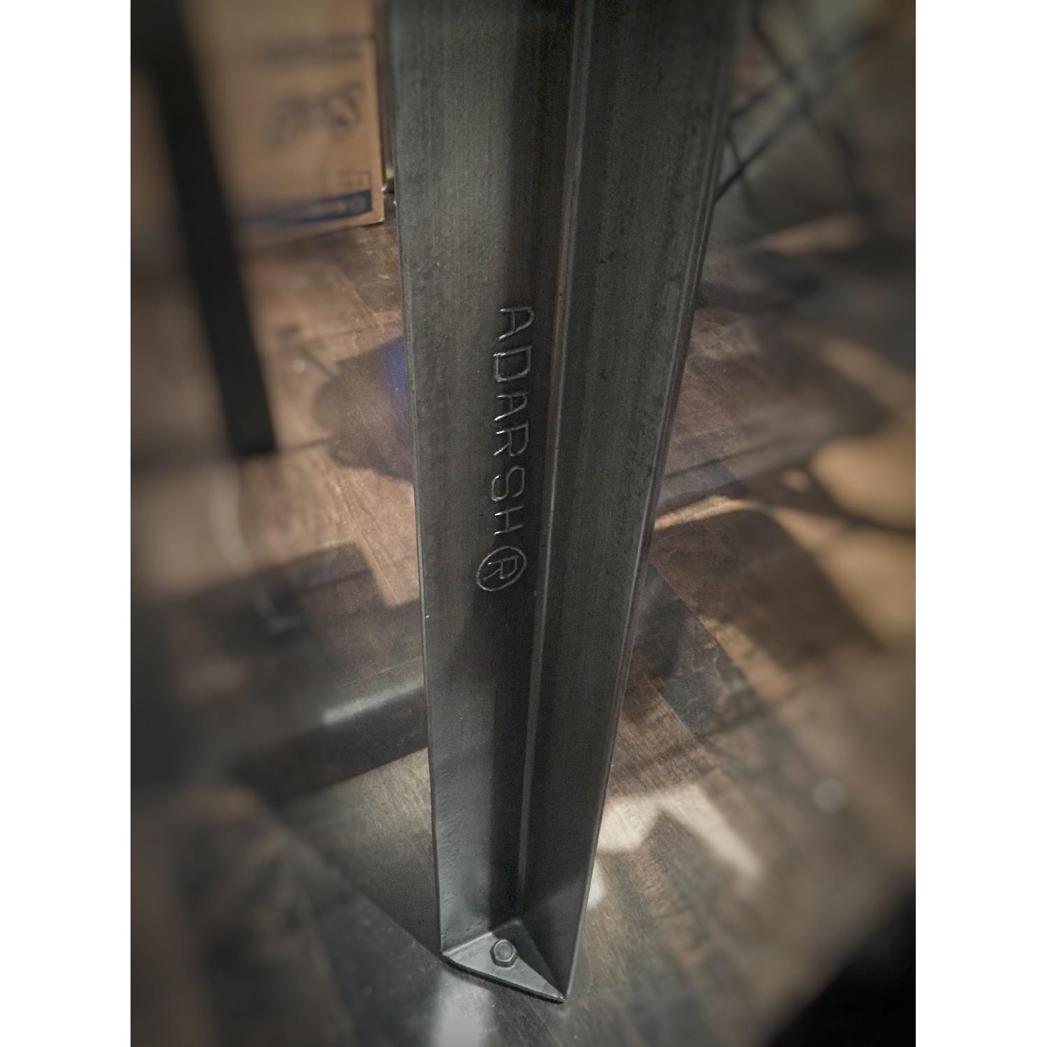 CB2 Glass Rectangular Dining Table - image-8