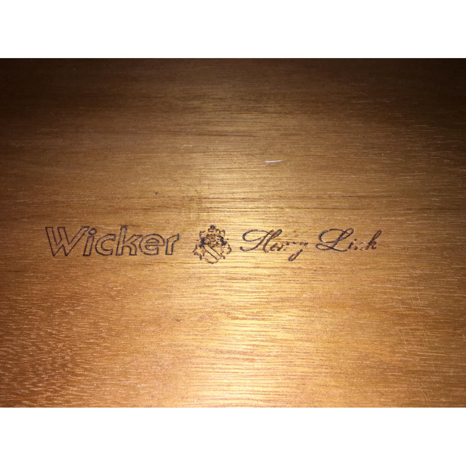 Vintage Henry Link White Wicker Dresser - image-7