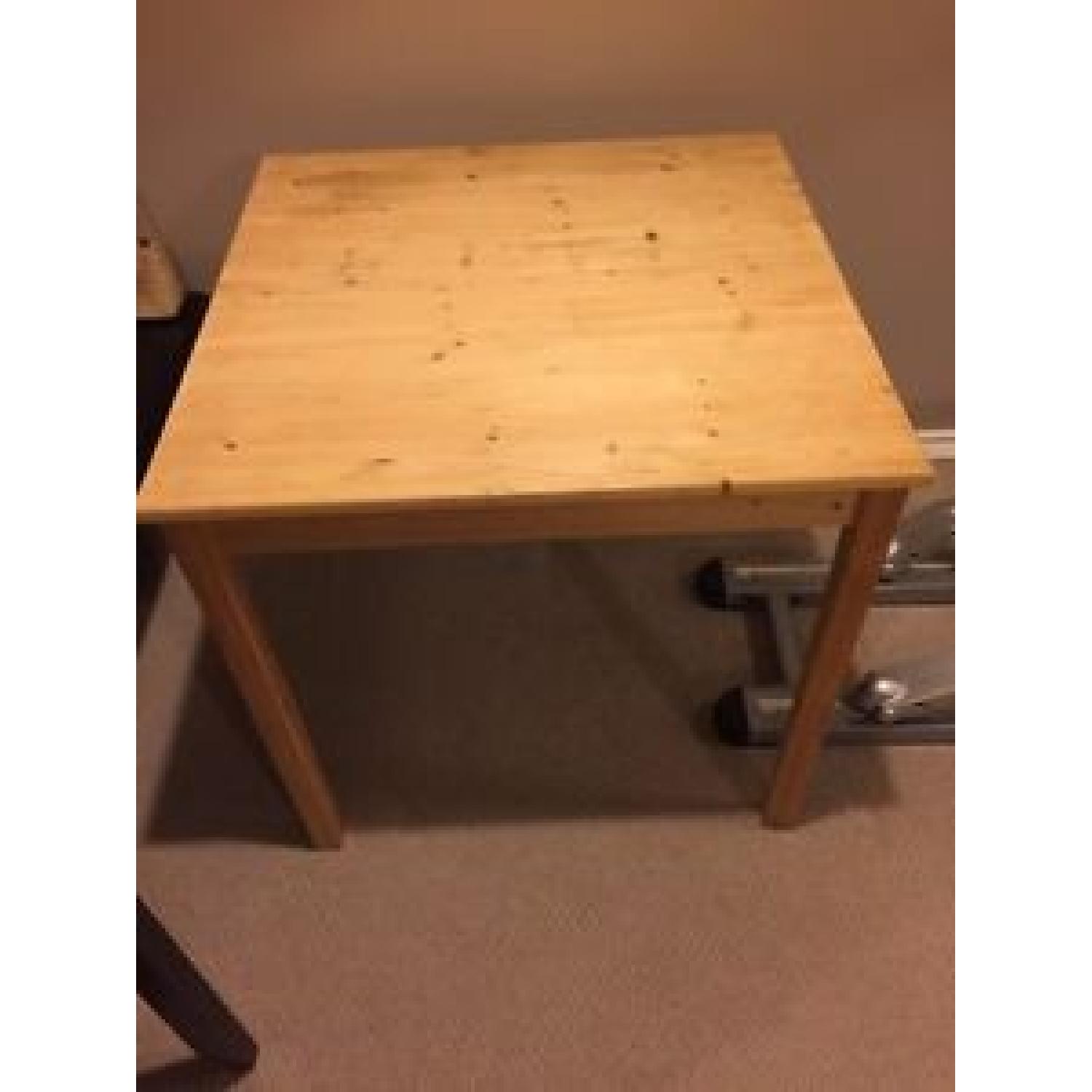 Ikea Norden Solid Wood Table AptDeco