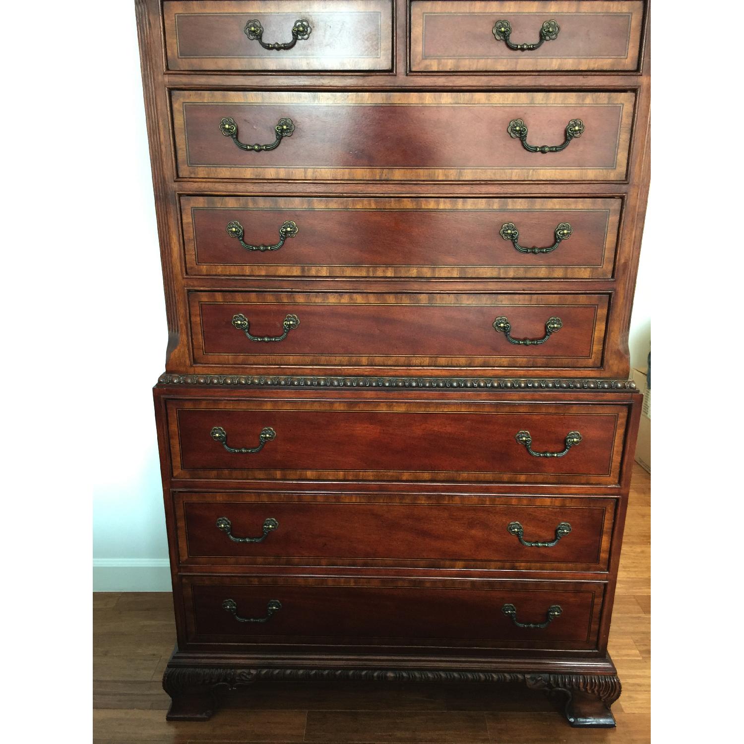 Wood 8-Drawer Dresser - image-5