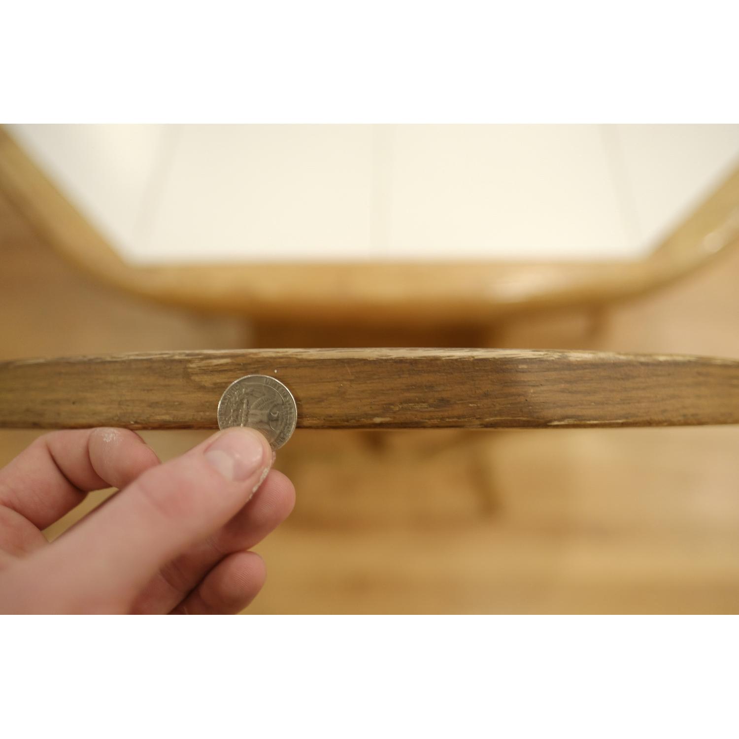 Dinaire Expanding Oak & Ceramic Dining Table w/ 6 Chairs - image-10