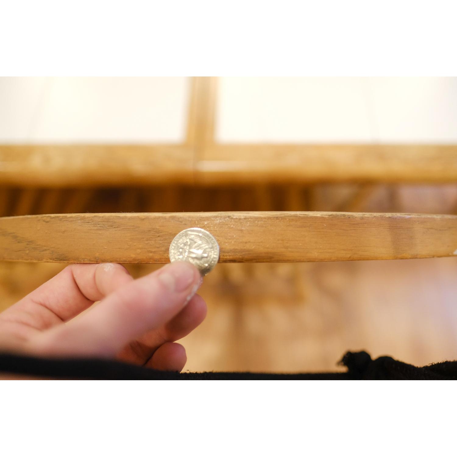 Dinaire Expanding Oak & Ceramic Dining Table w/ 6 Chairs - image-11