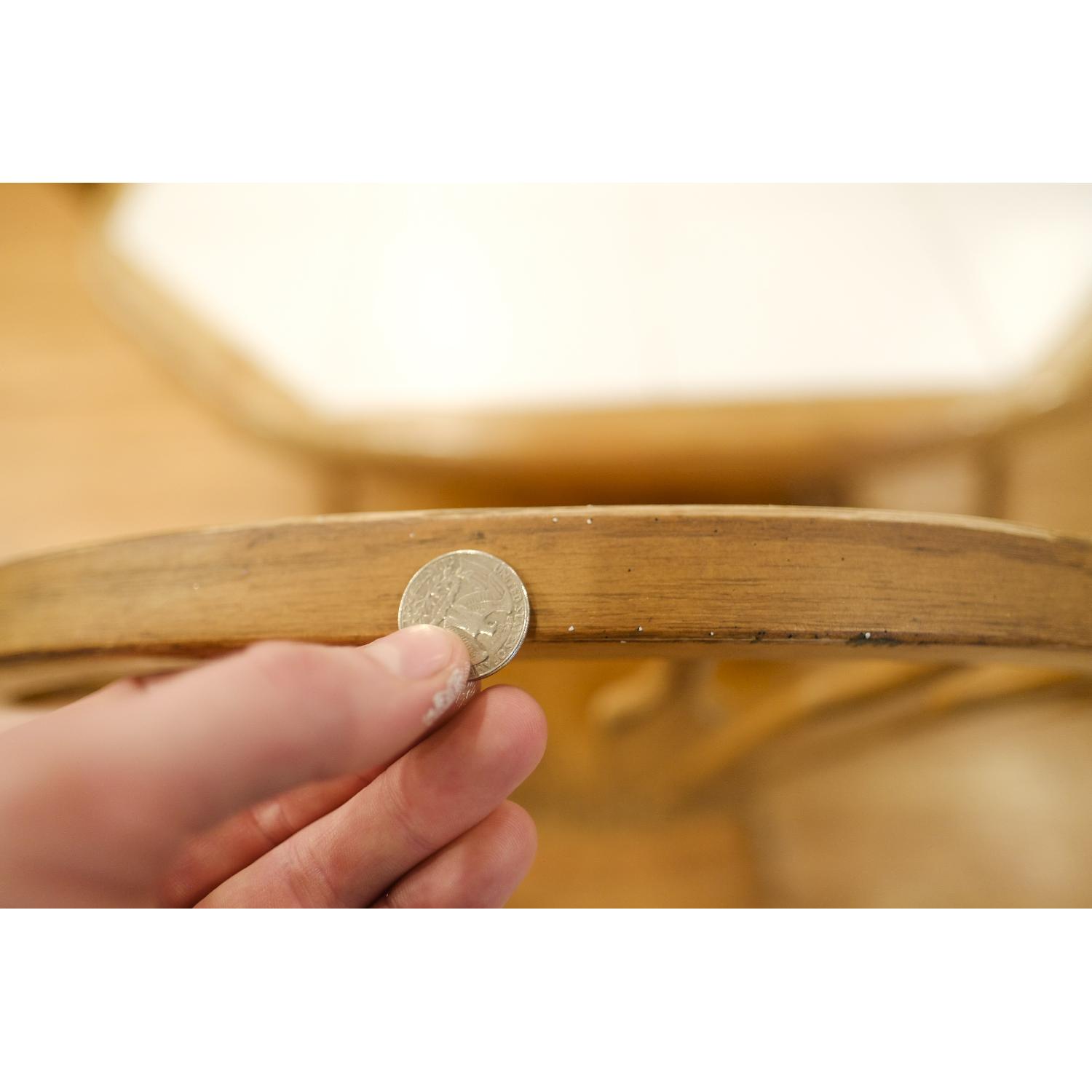 Dinaire Expanding Oak & Ceramic Dining Table w/ 6 Chairs - image-13