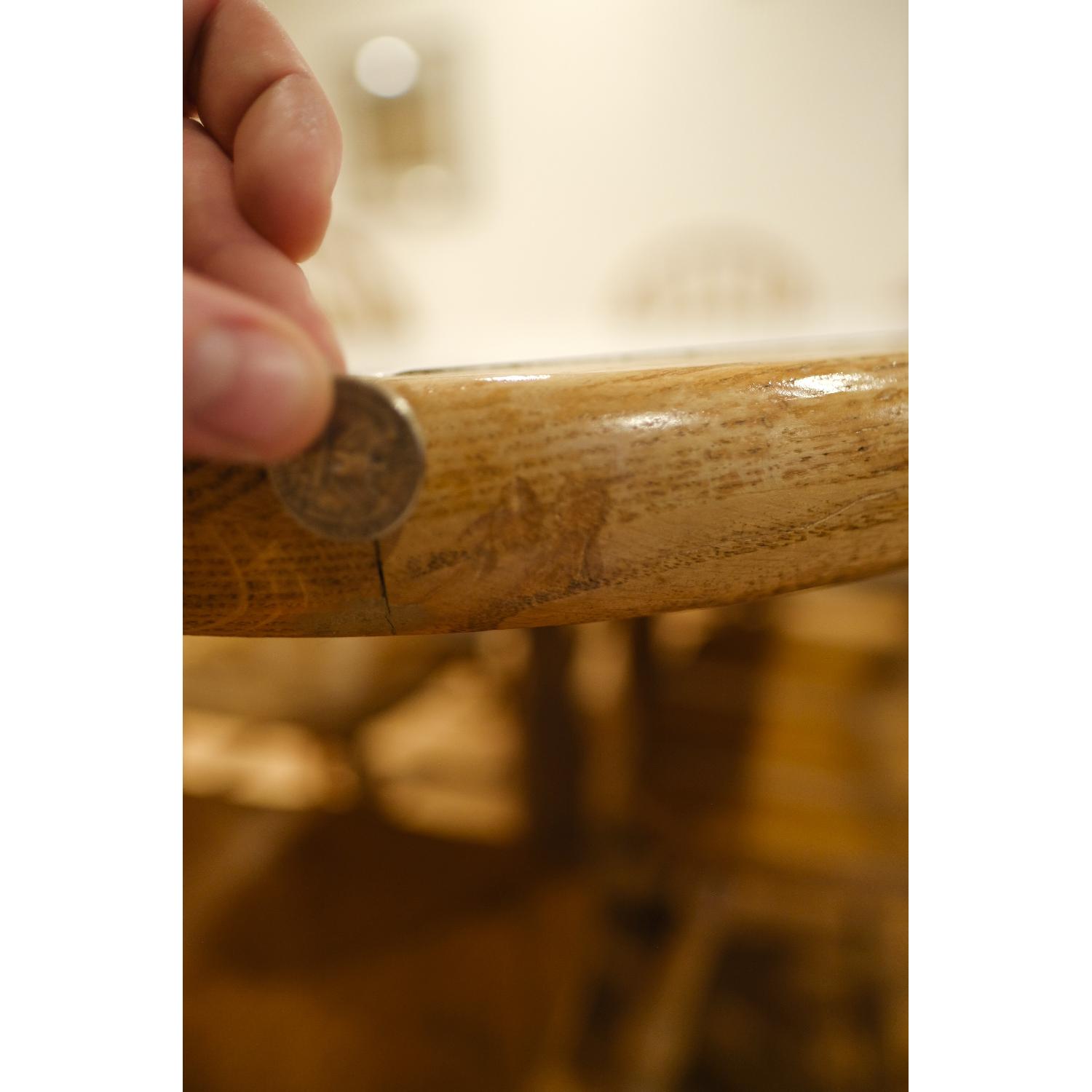 Dinaire Expanding Oak & Ceramic Dining Table w/ 6 Chairs - image-17