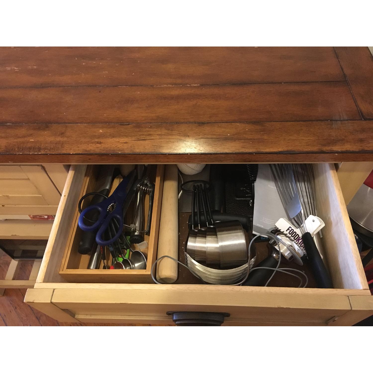 Pier 1 Imports Carmichael Distressed Wood Buffet - image-5