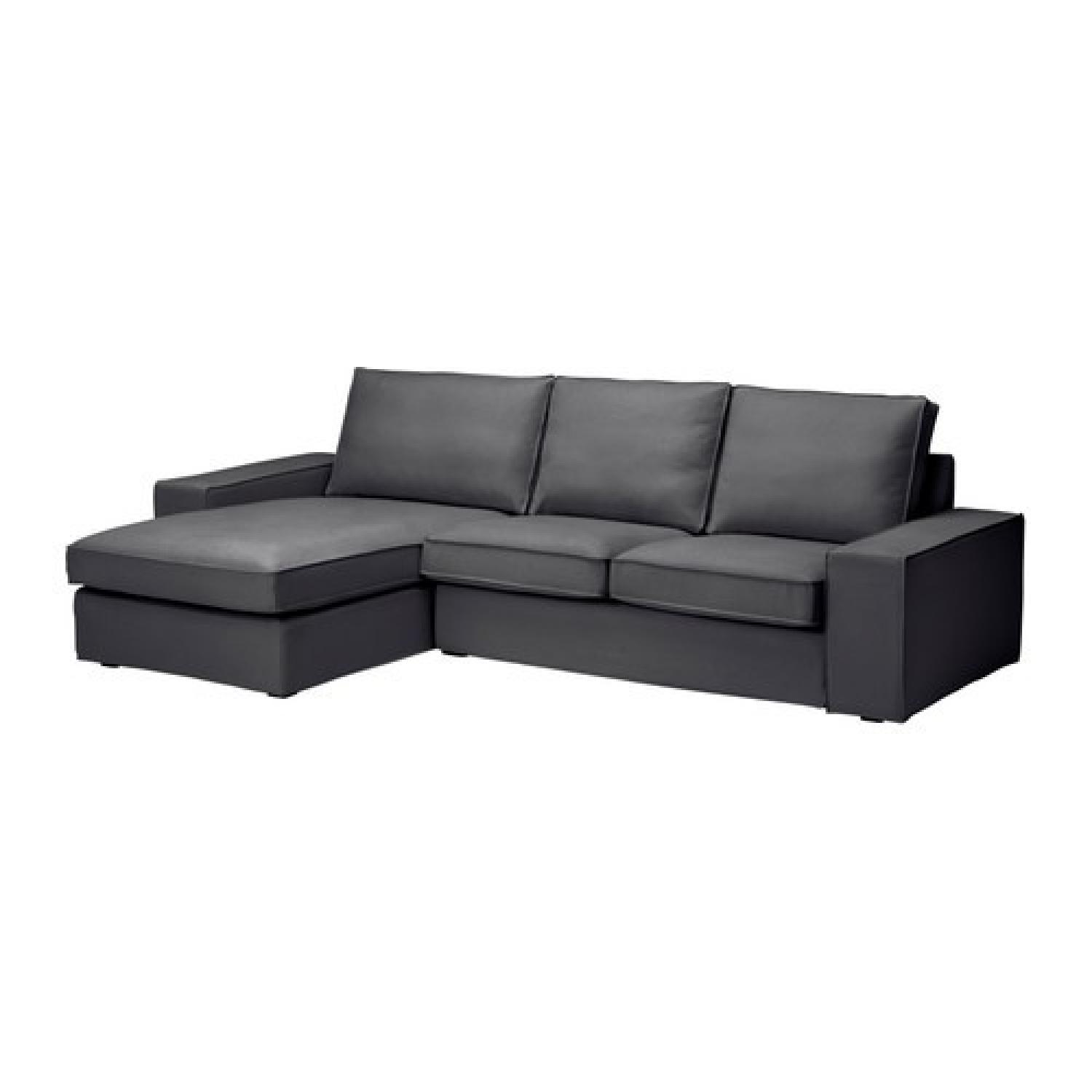 Ikea Kivik Sectional Sofa in Grey