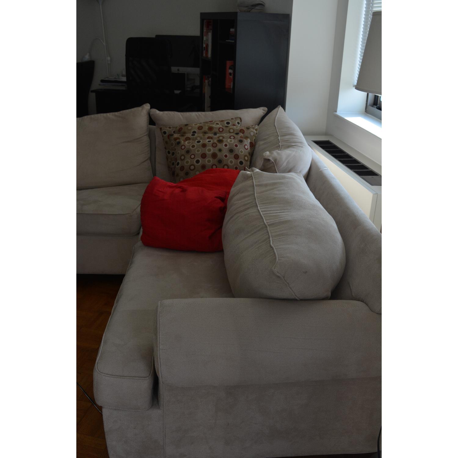 Raymour & Flanigan Sectional Sleeper Sofa - image-5