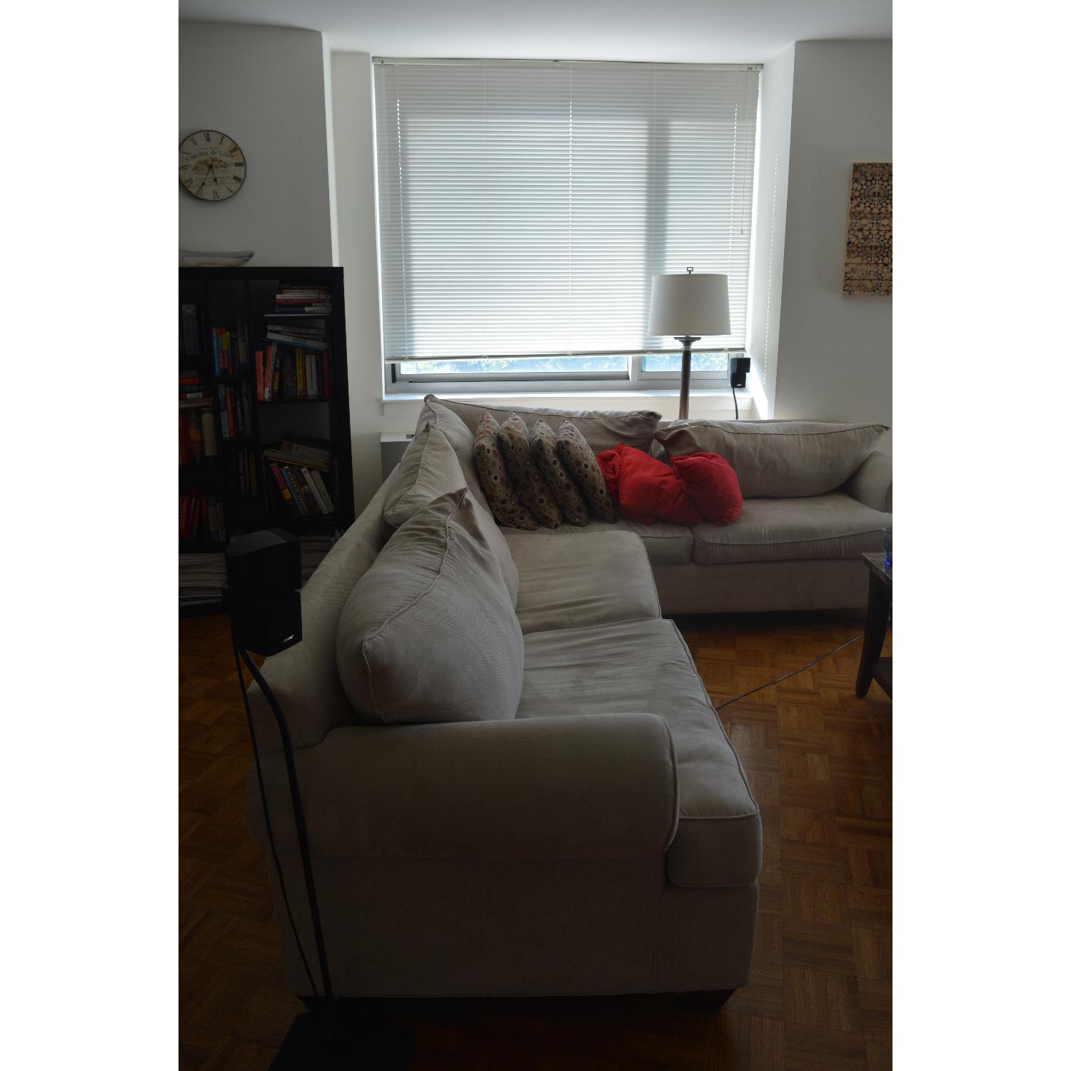 Raymour & Flanigan Sectional Sleeper Sofa - image-6