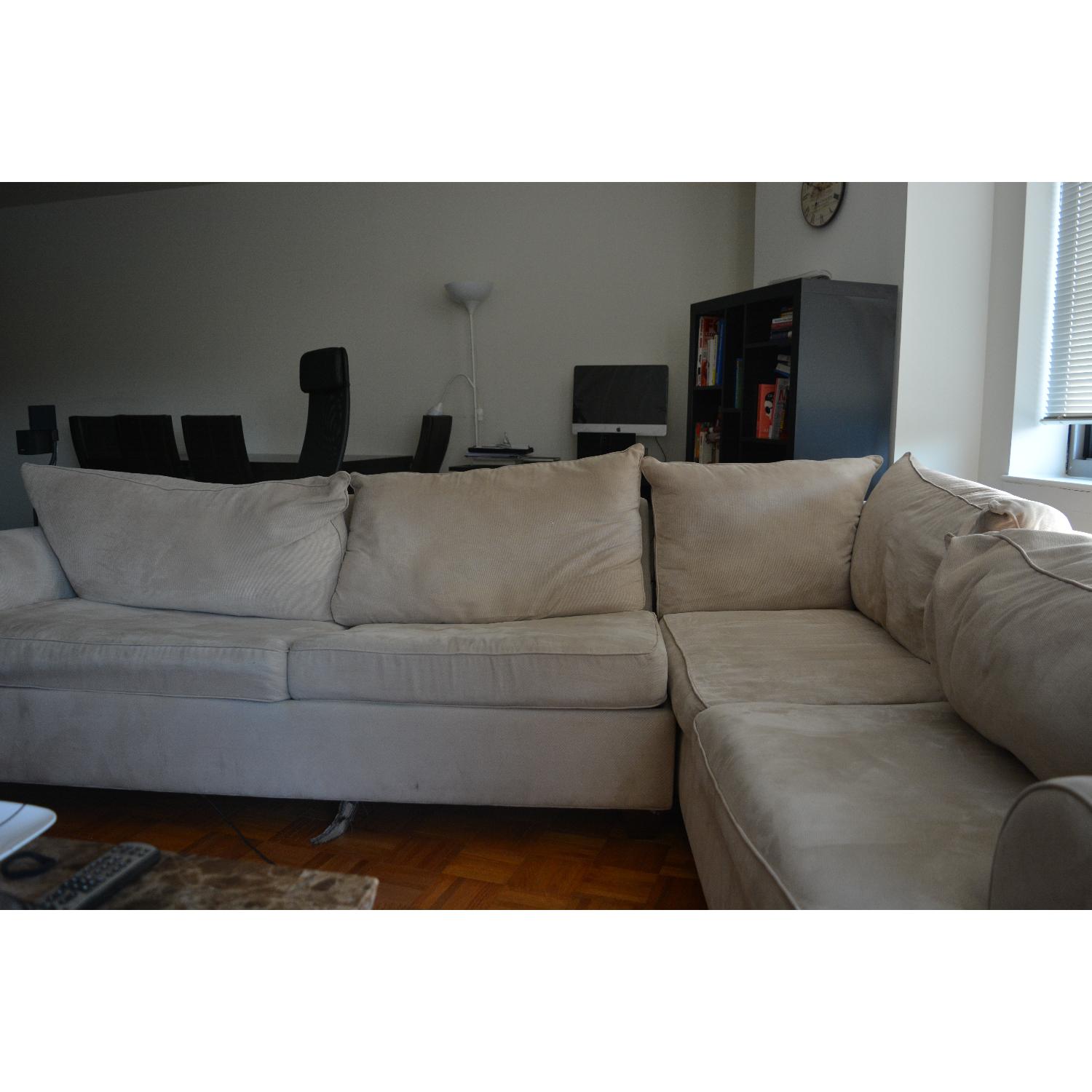 Raymour & Flanigan Sectional Sleeper Sofa - image-8